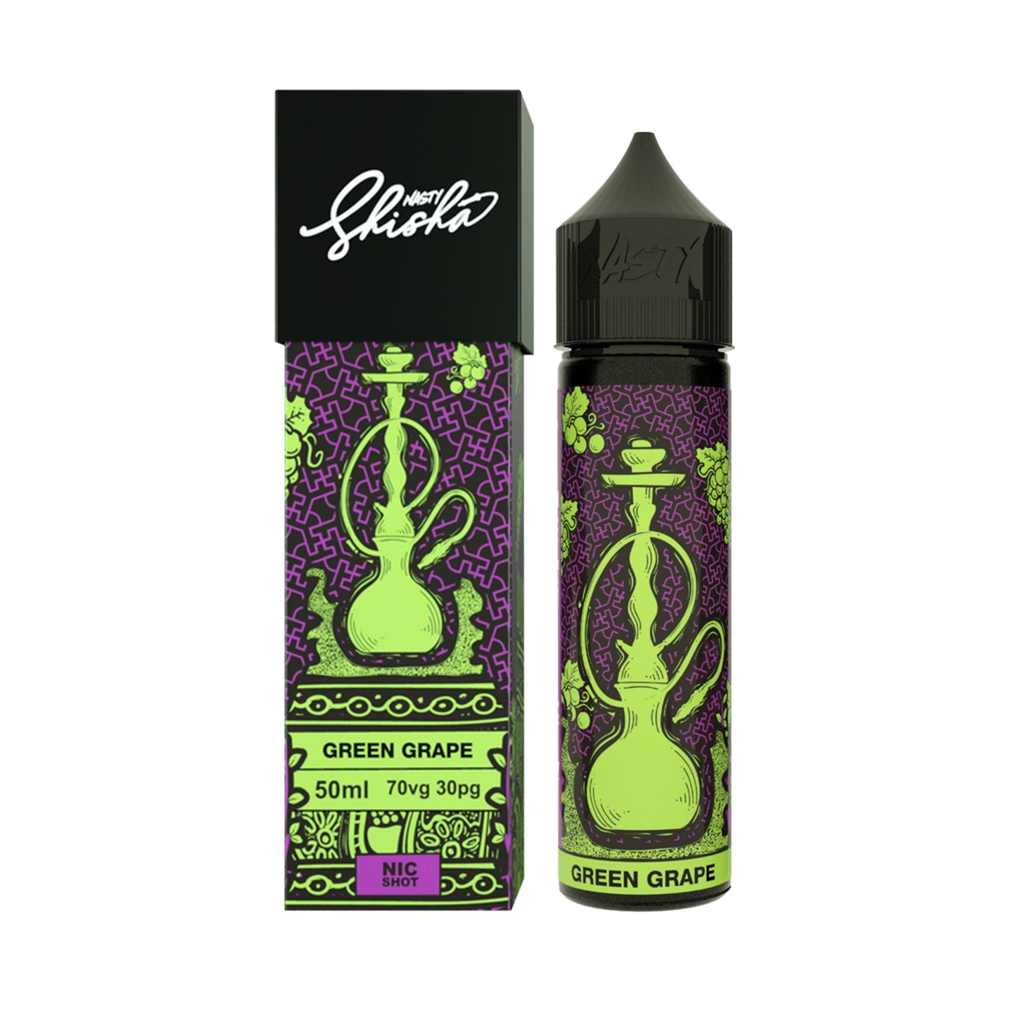 Nasty Juice Shisha Short Fill E-Liquid Green Grape