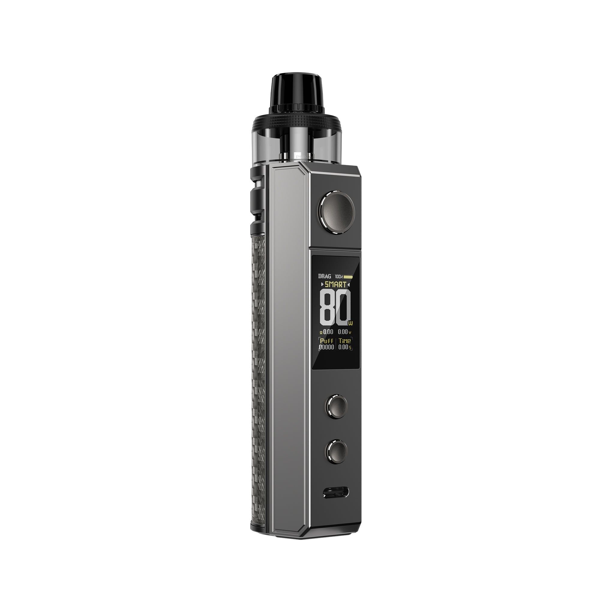 VOOPOO Drag H80S Kit Grey Crabon Fibre