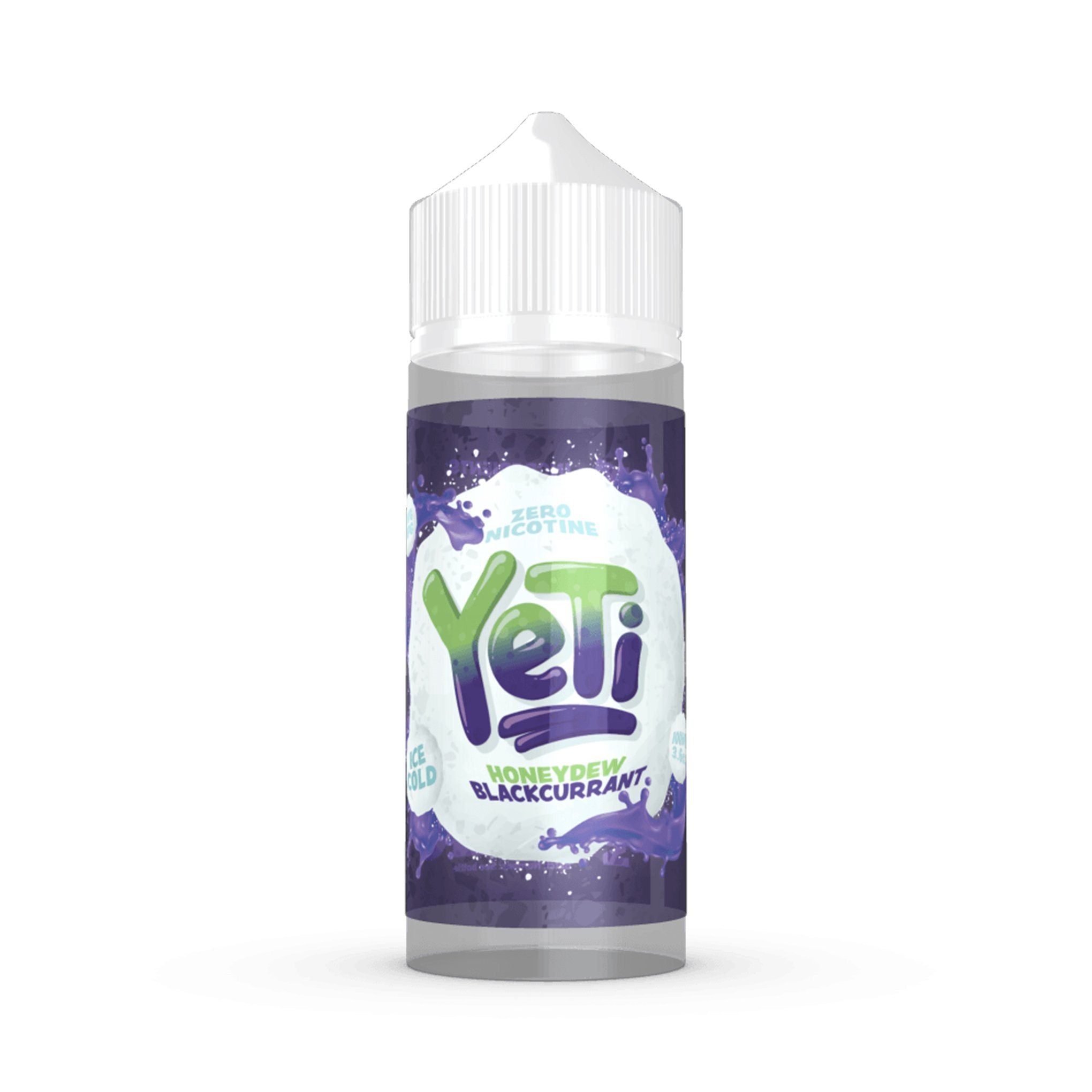 Yeti 100ml Short Fill E-Liquid Honeydew Blackcurrant Ice
