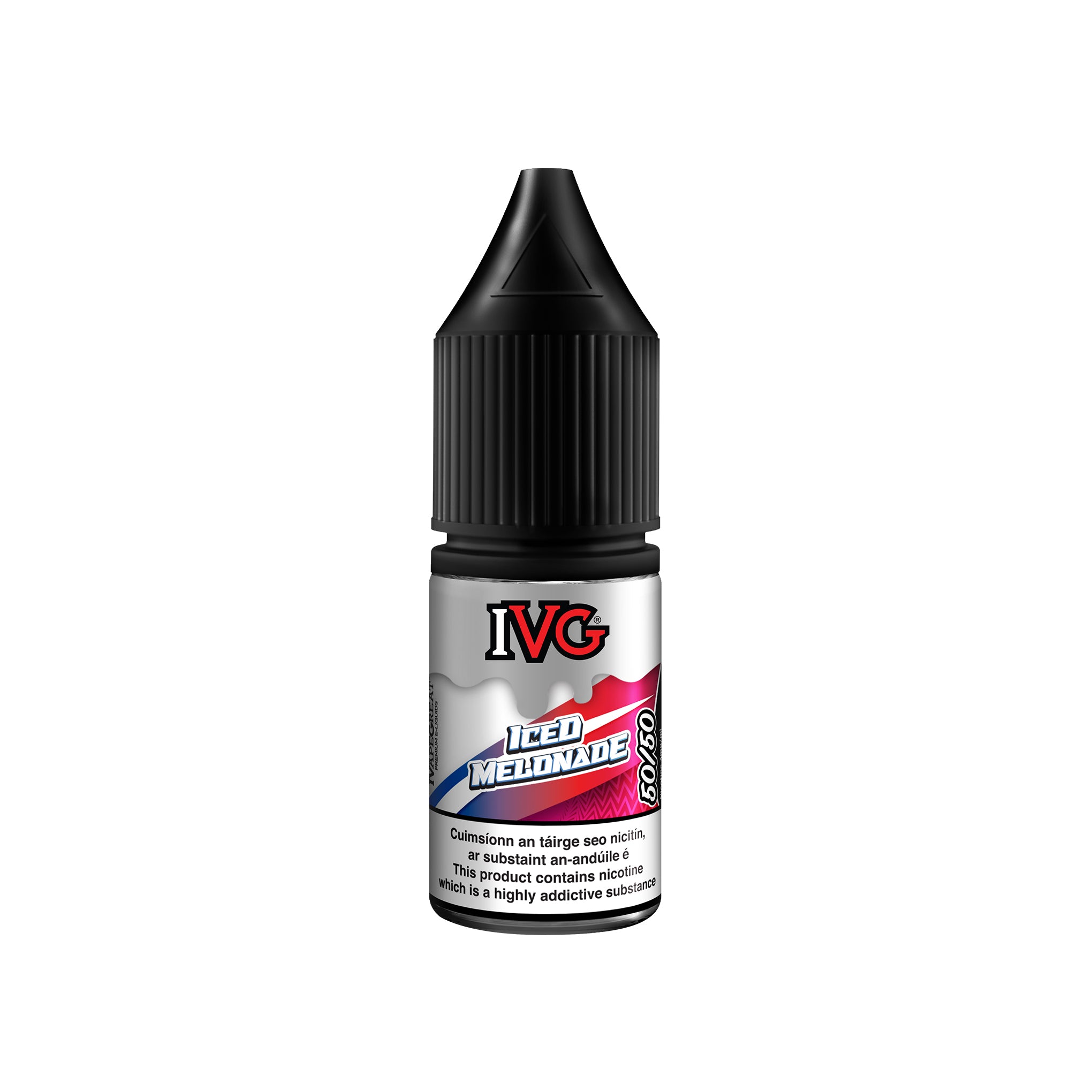 IVG 50/50 Iced Range E-Liquid Iced Melonade 3MG - Very Low Nicotine 