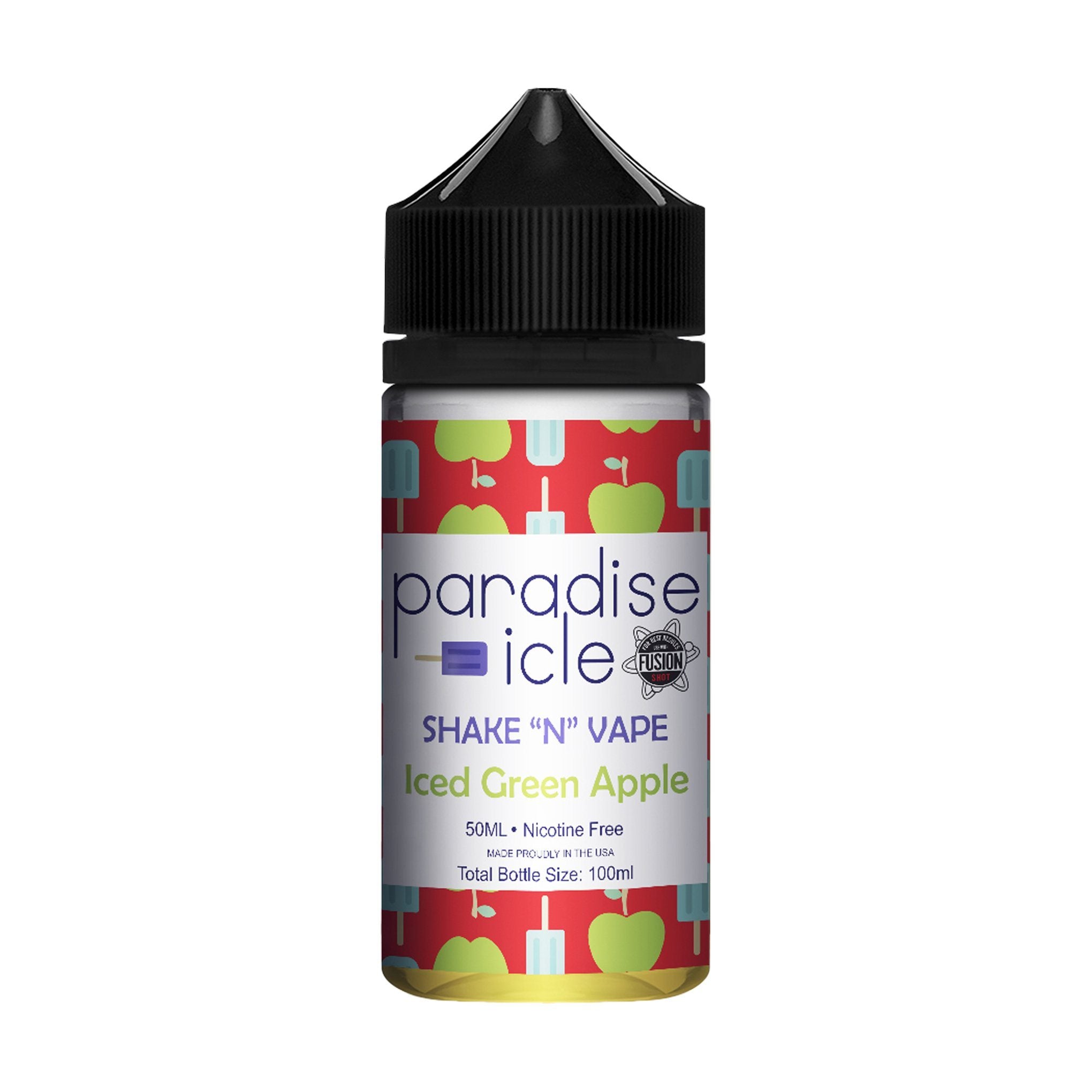 Paradise Icle Short Fill E-Liquid Iced Green Apple 