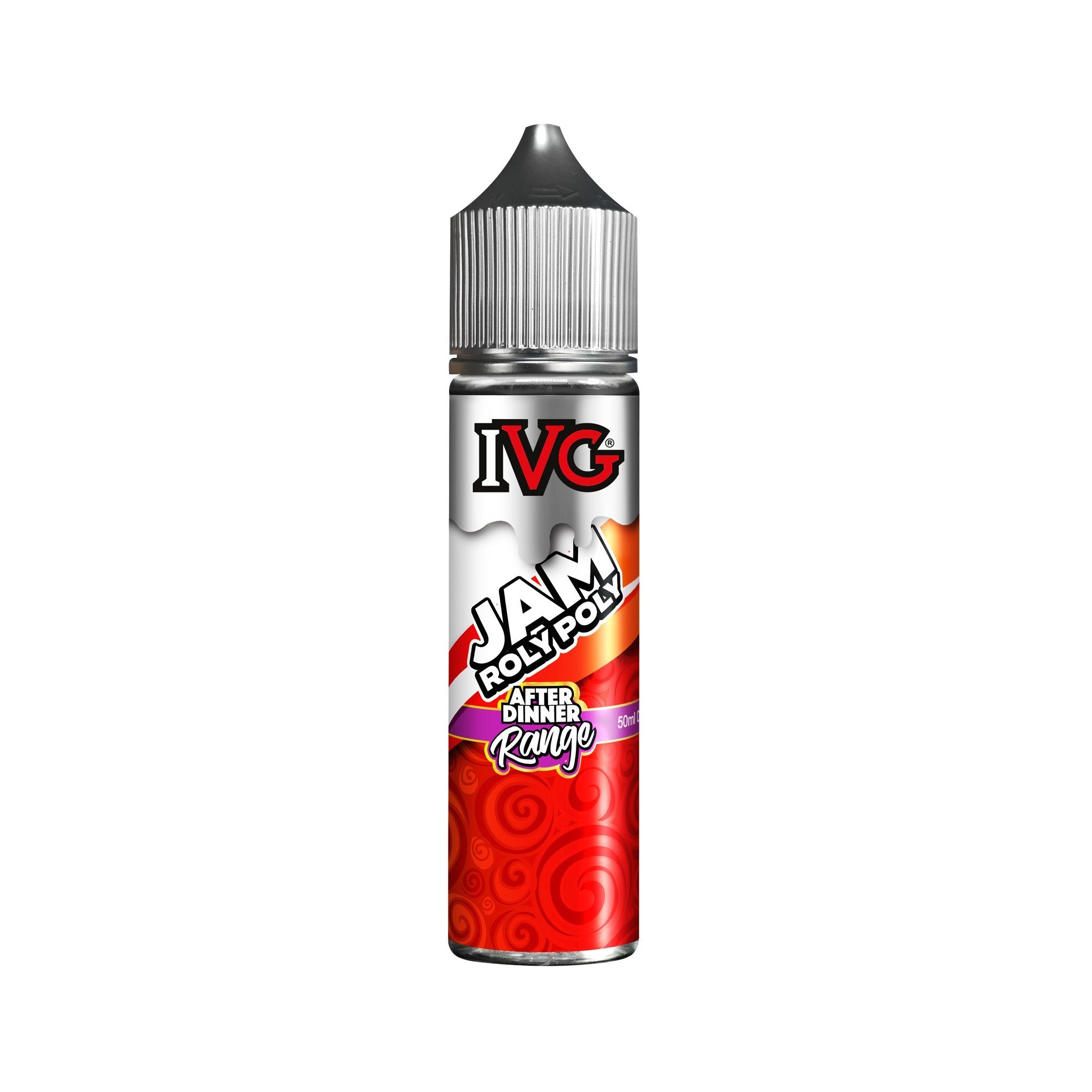 IVG After Dinner Range Short Fill E-Liquid Jam Roly Poly