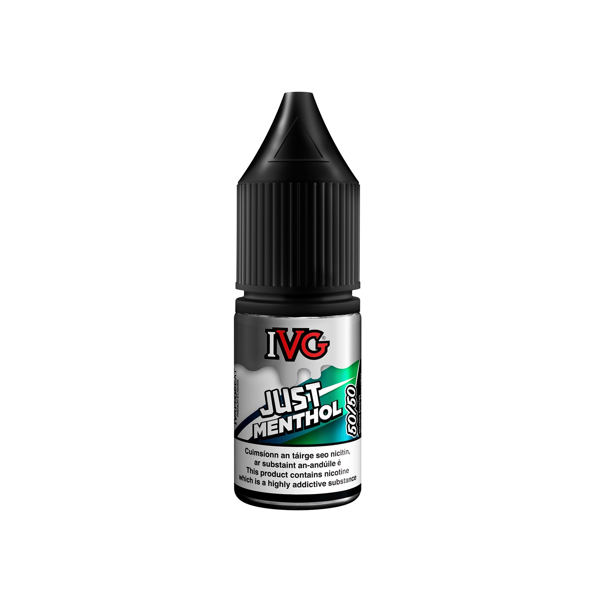 IVG 50/50 Iced Range E-Liquid Just menthol 3MG - Very Low Nicotine