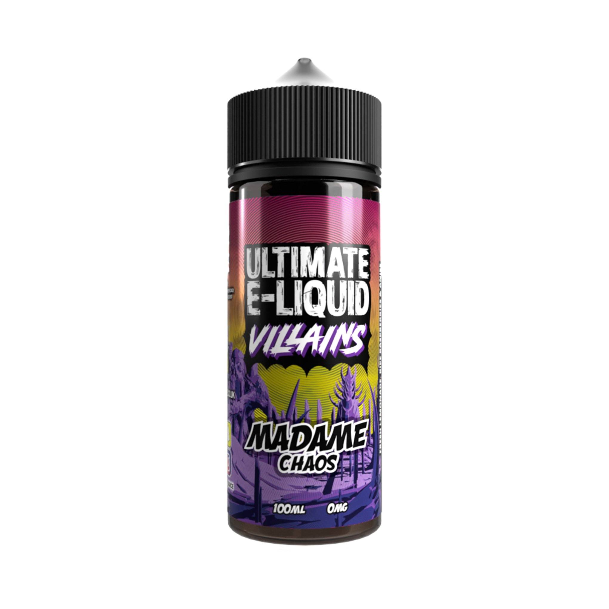 Ultimate Villain Short Fill E-Liquid Madame Chaos