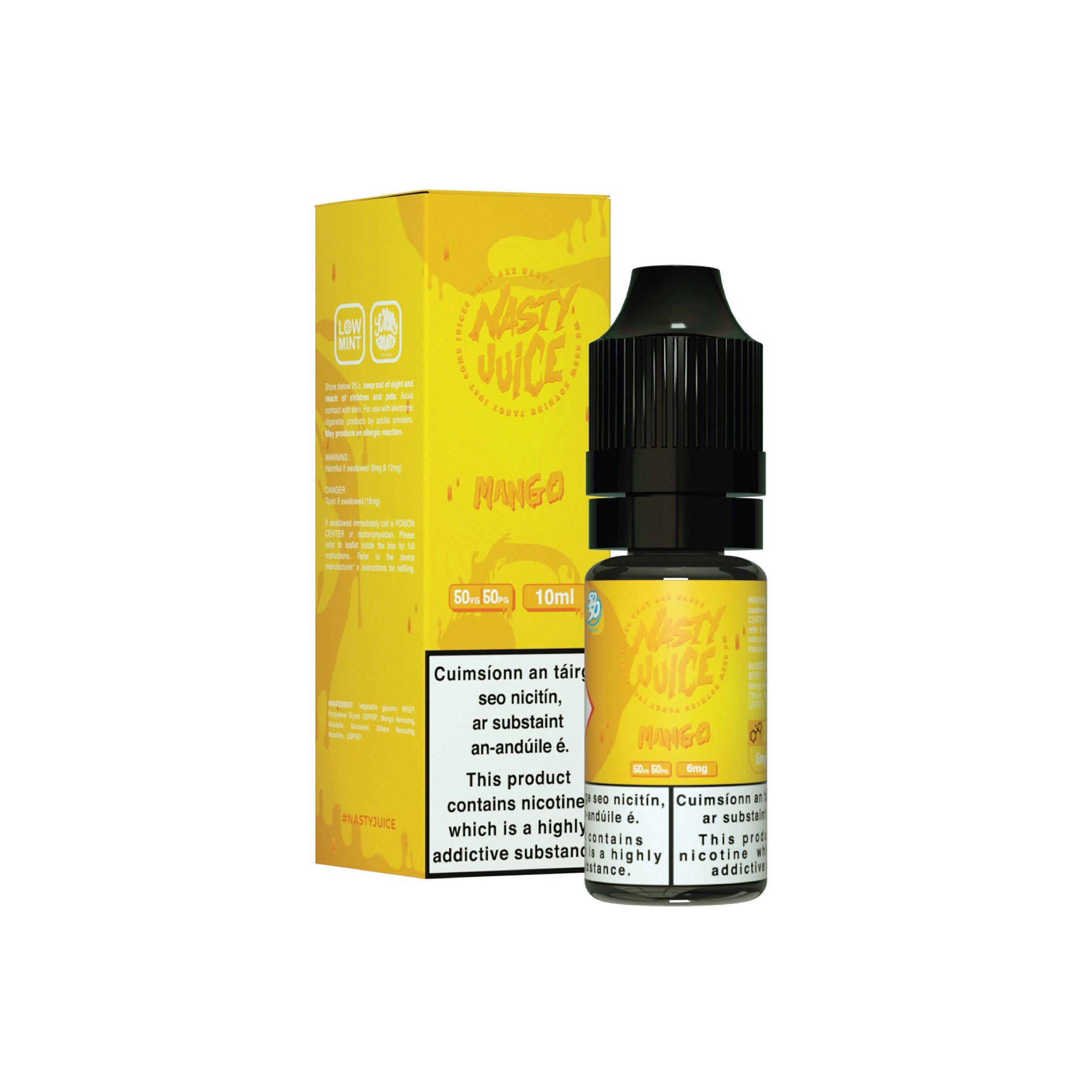 Nasty Juice E-Liquid Mango - Cushman 6MG - Low Nicotine