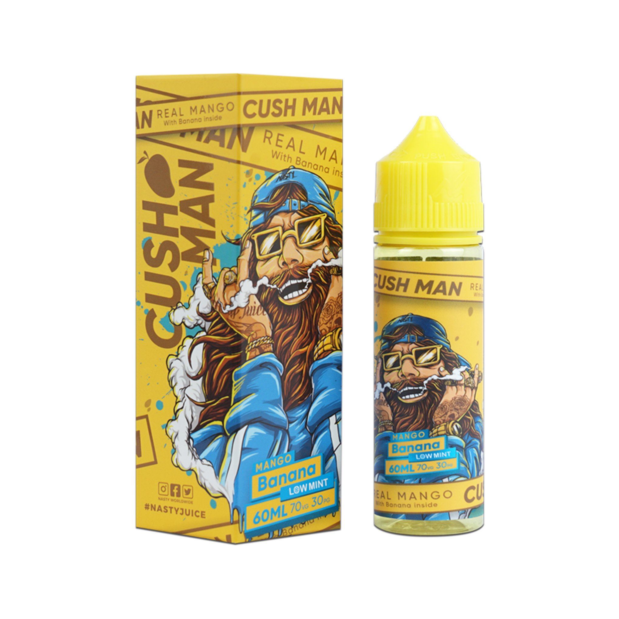 Nasty Juice Cushman Short Fill E-Liquid Mango Banana