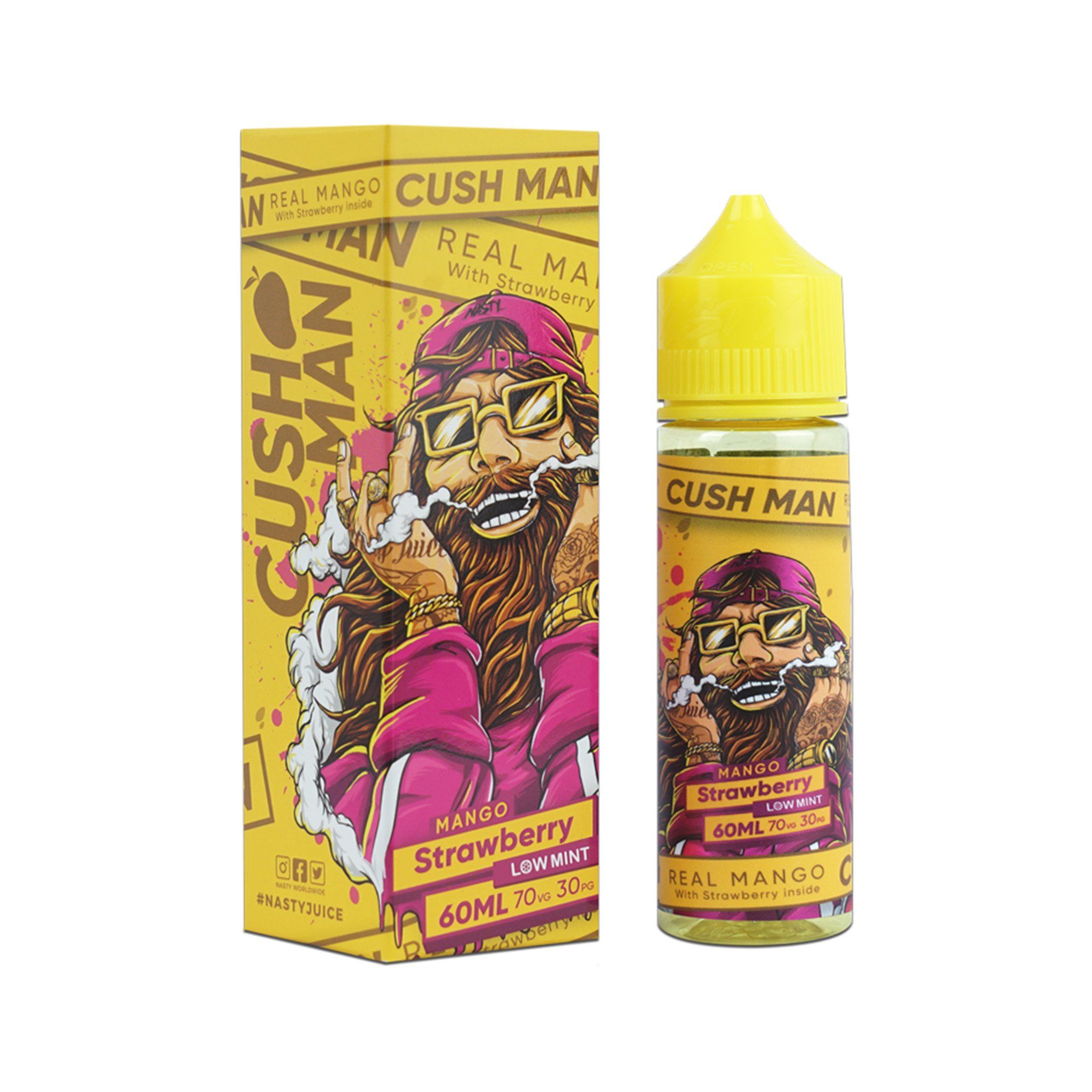 Nasty Juice Cushman Short Fill E-Liquid Mango Strawberry