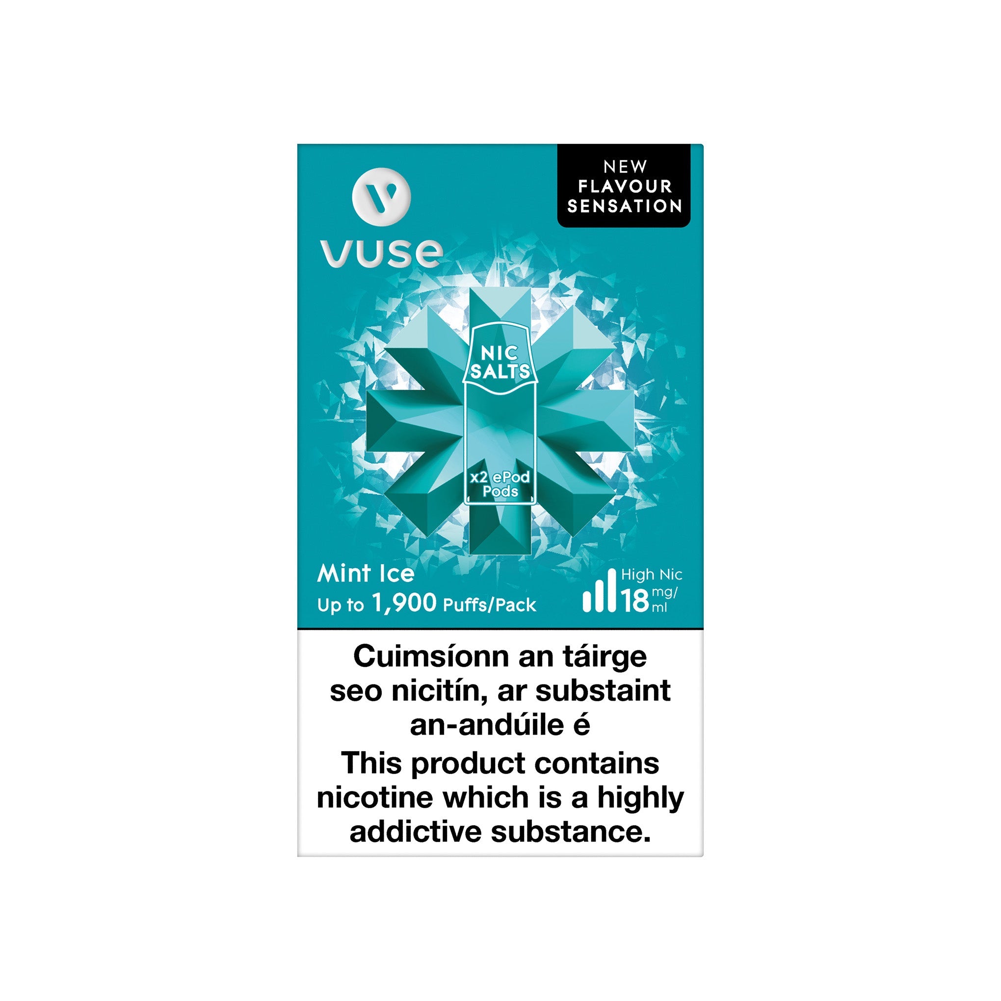 VUSE ePod Cartridges Mint Ice 18MG vPro - High Nicotine 