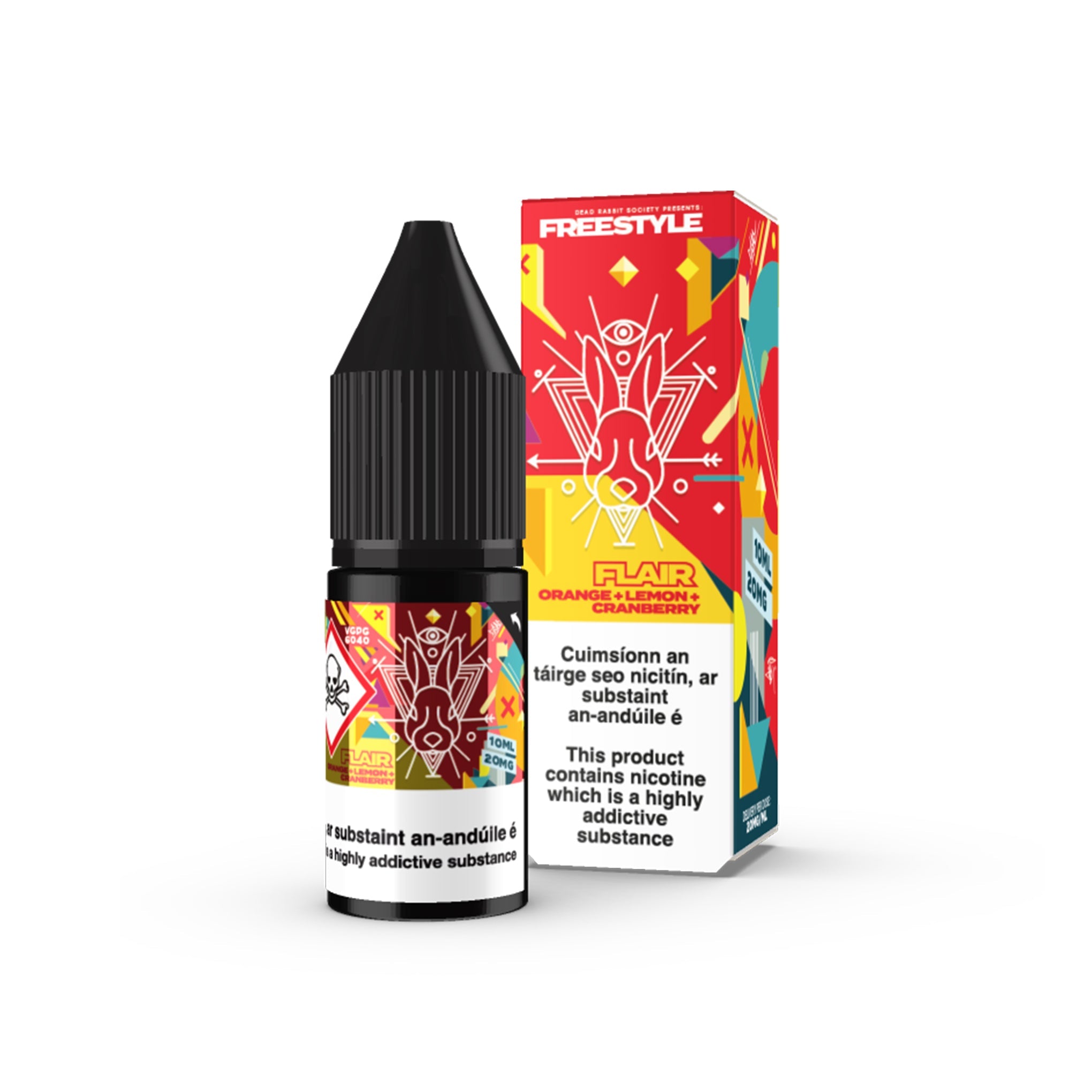 DRS Freestyle Nicotine Salt E-Liquid Flaire 