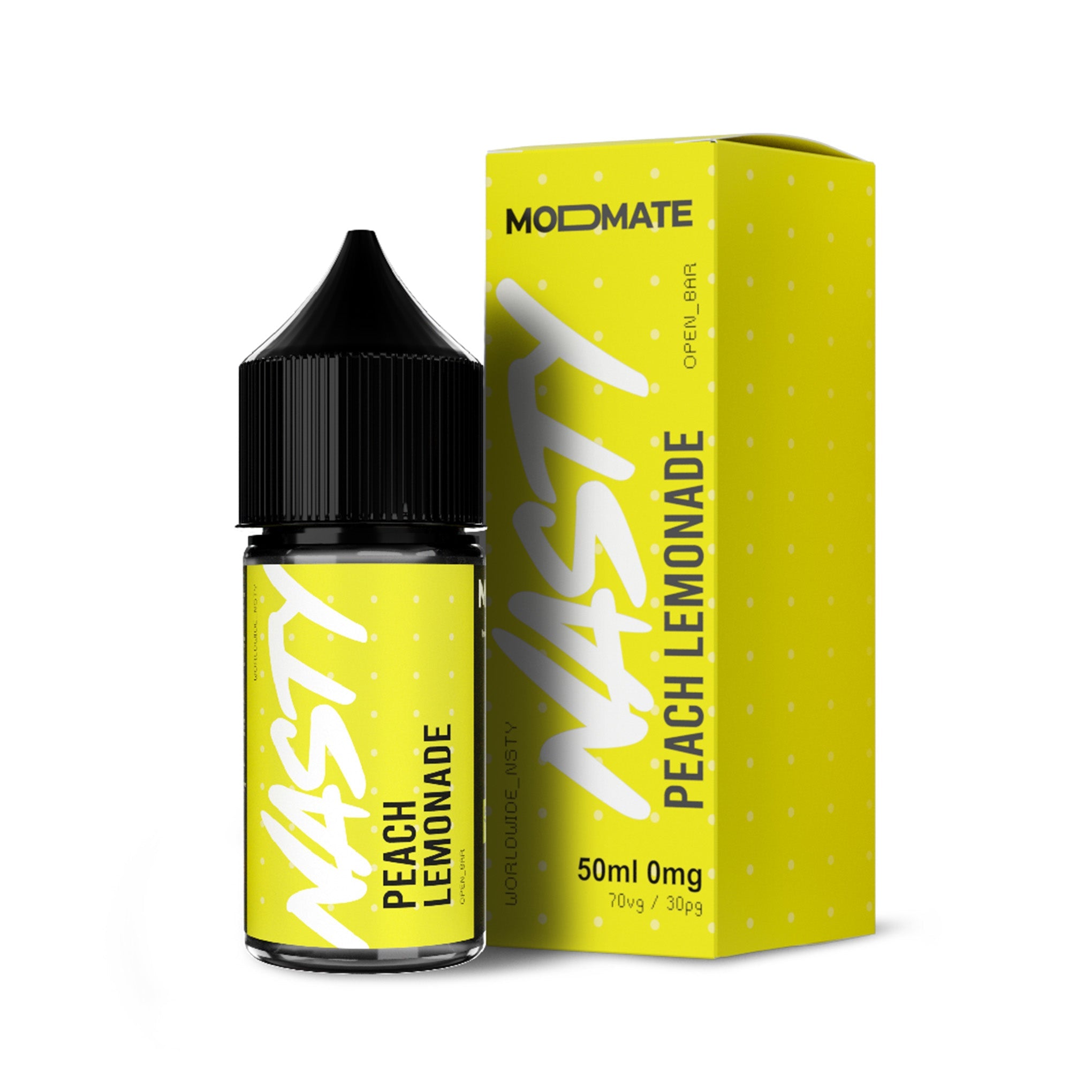 ModMate by Nasty Short Fill E-Liquid Peach Lemoade