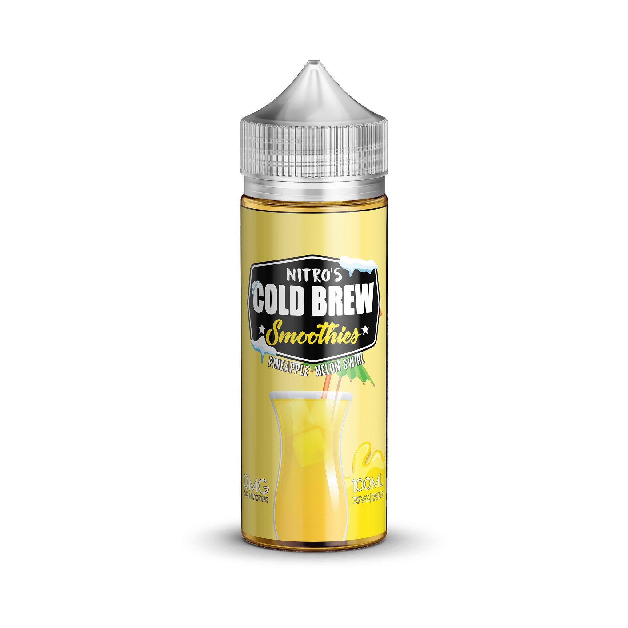 Cold Brew Smoothie Short Fill E-Liquid Pineapple Melon Swirl