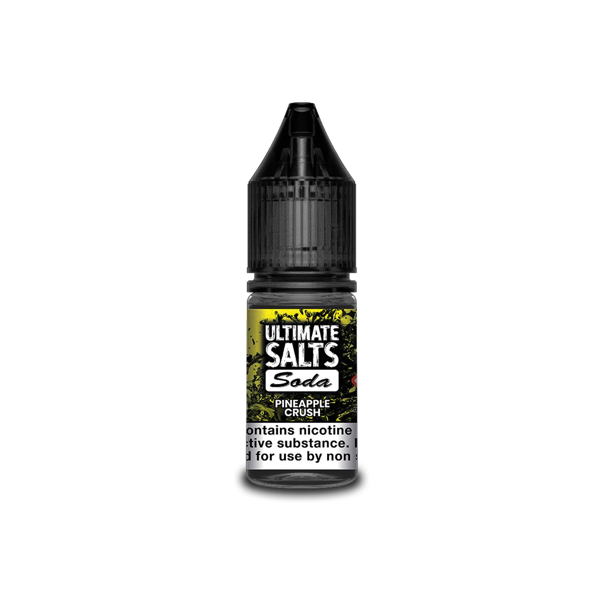 Ultimate Juice Nicotine Salt E-Liquid Pineapple Crush Soda 10MG - Medium Nicotine