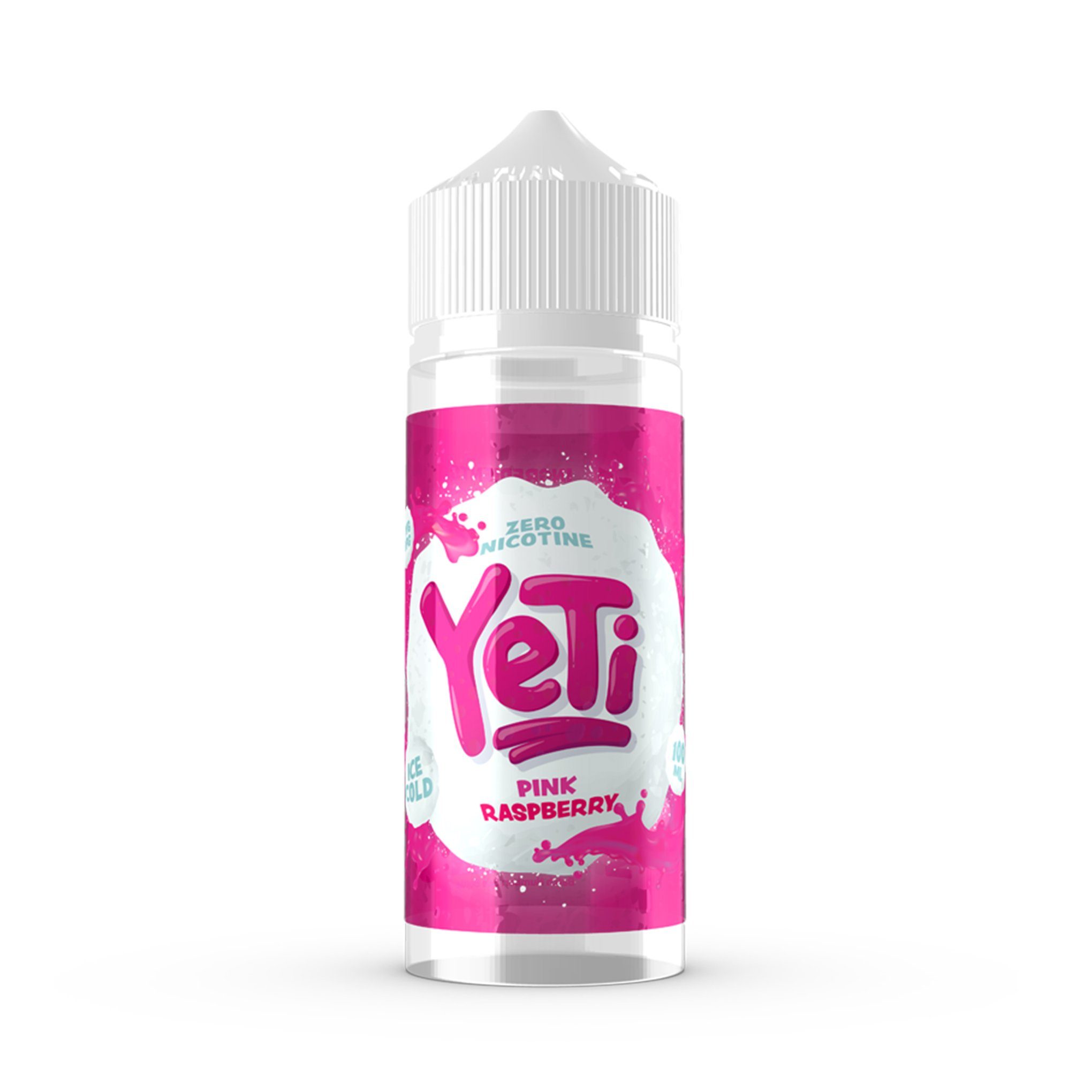 Yeti 100ml Short Fill E-Liquid Pink Raspberry