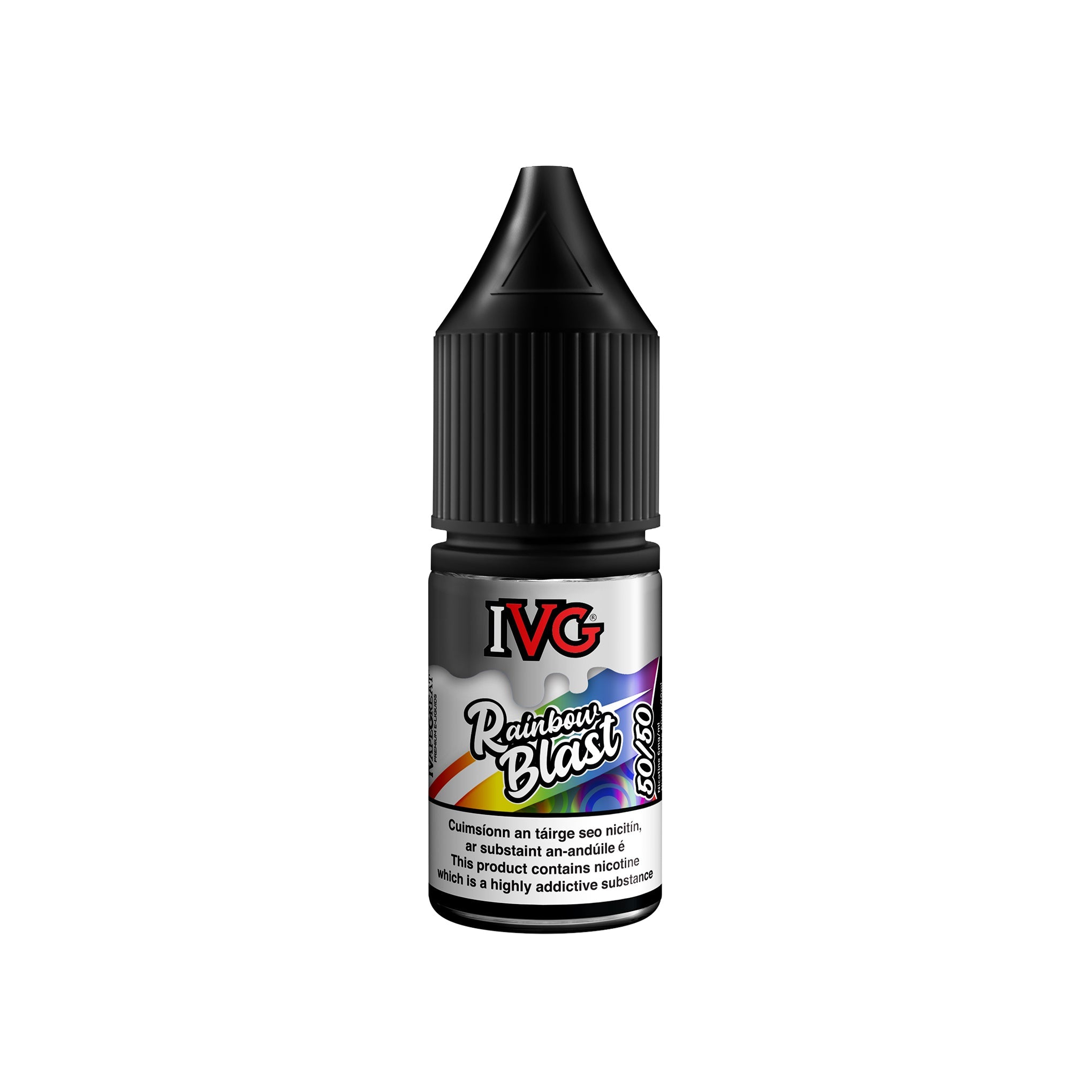 IVG 50/50 Fruit Range E-Liquid Rainbow Blast 3MG - Very Low Nicotine