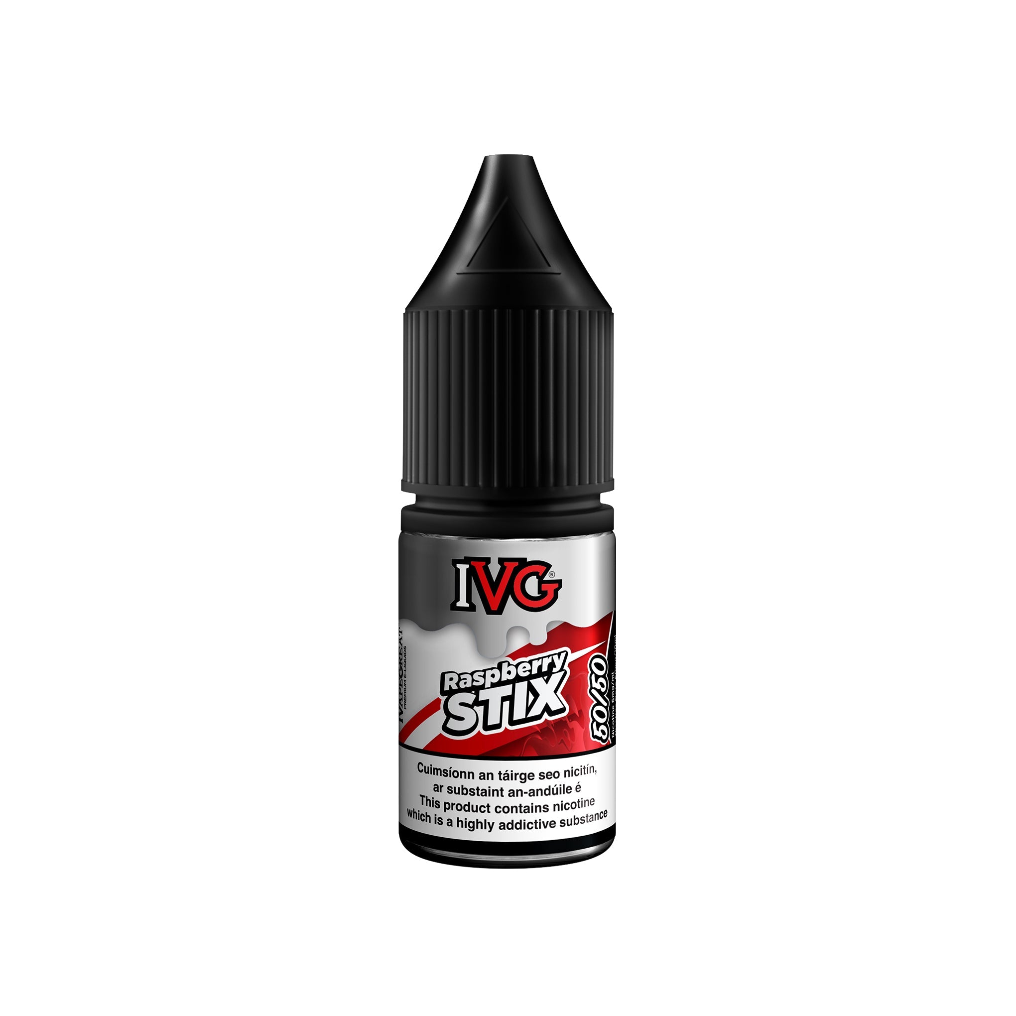 IVG 50/50 Fruit Range E-Liquid Raspberry Stix 3MG - Very Low Nicotine