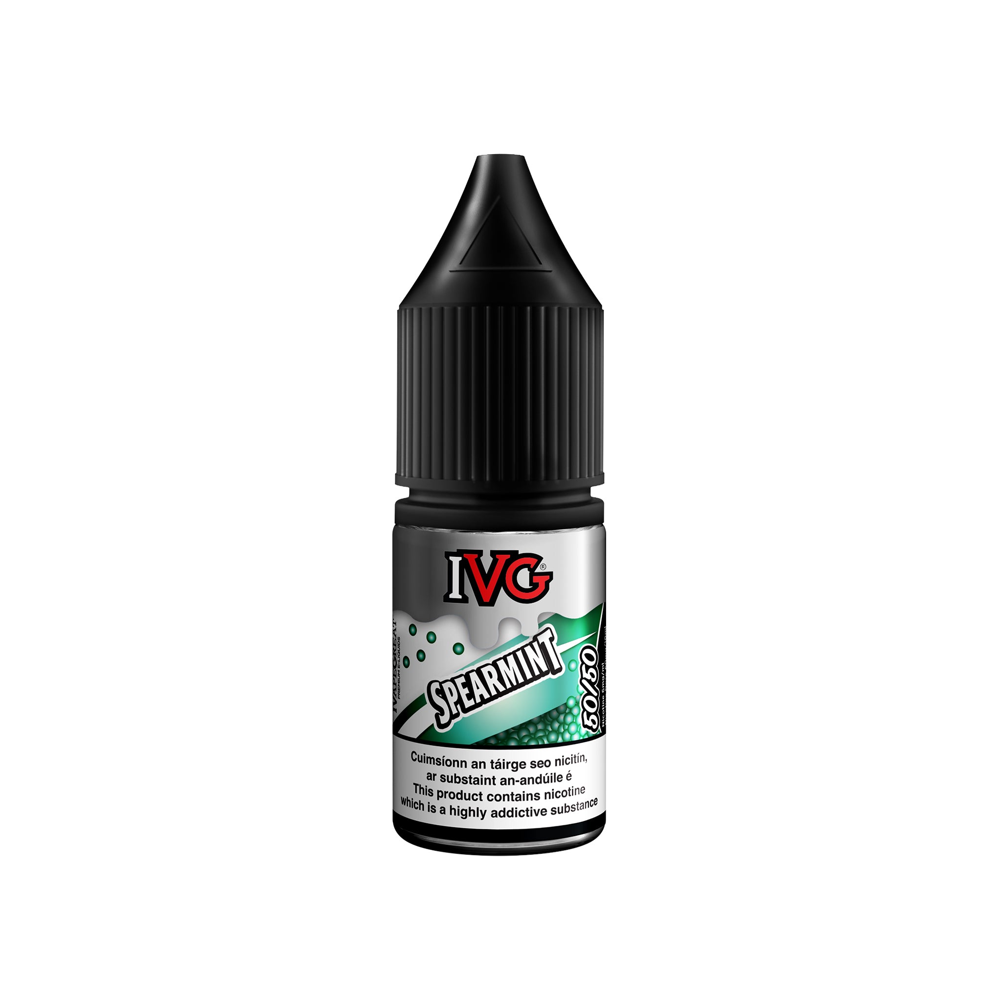 IVG 50/50 Iced Range E-Liquid Spearmint 3MG - Very Low Nicotine