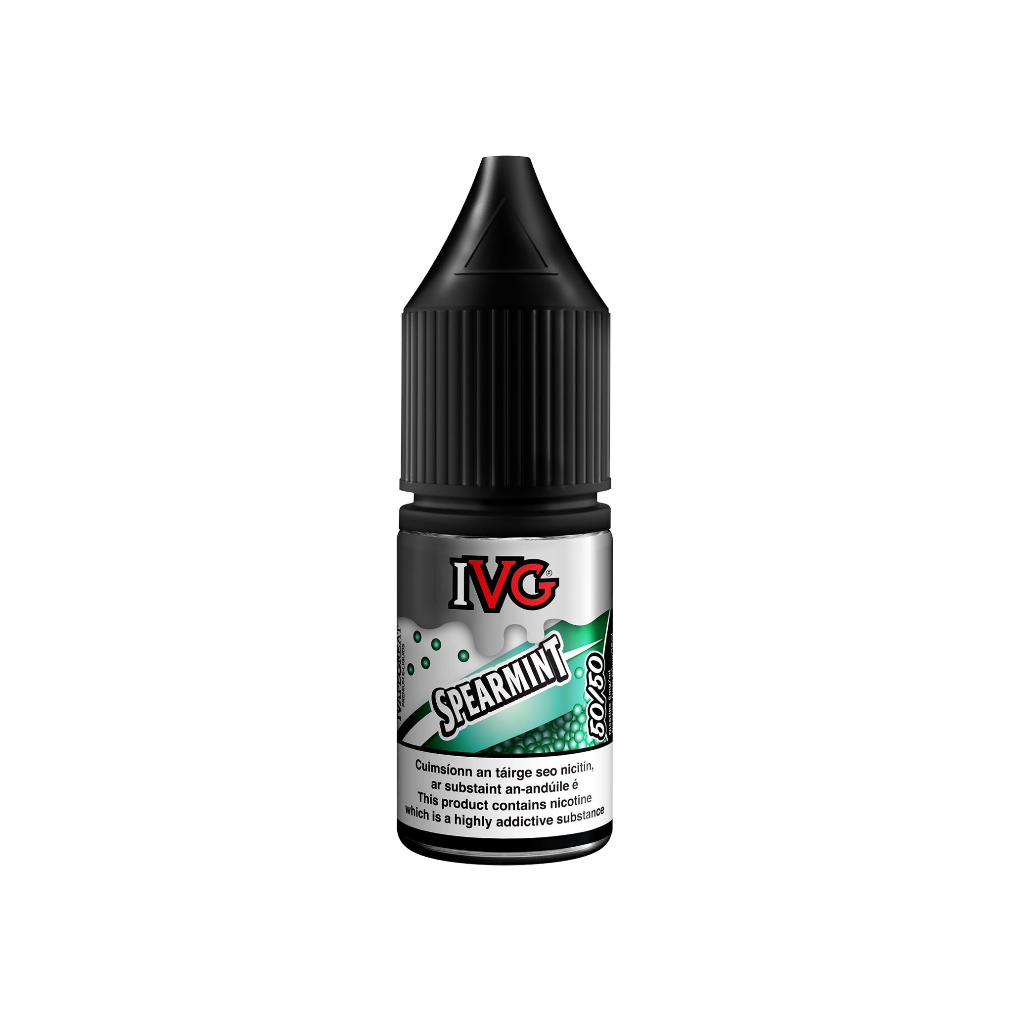 IVG 50/50 Iced Range E-Liquid Spearmint 3MG - Very Low Nicotine 