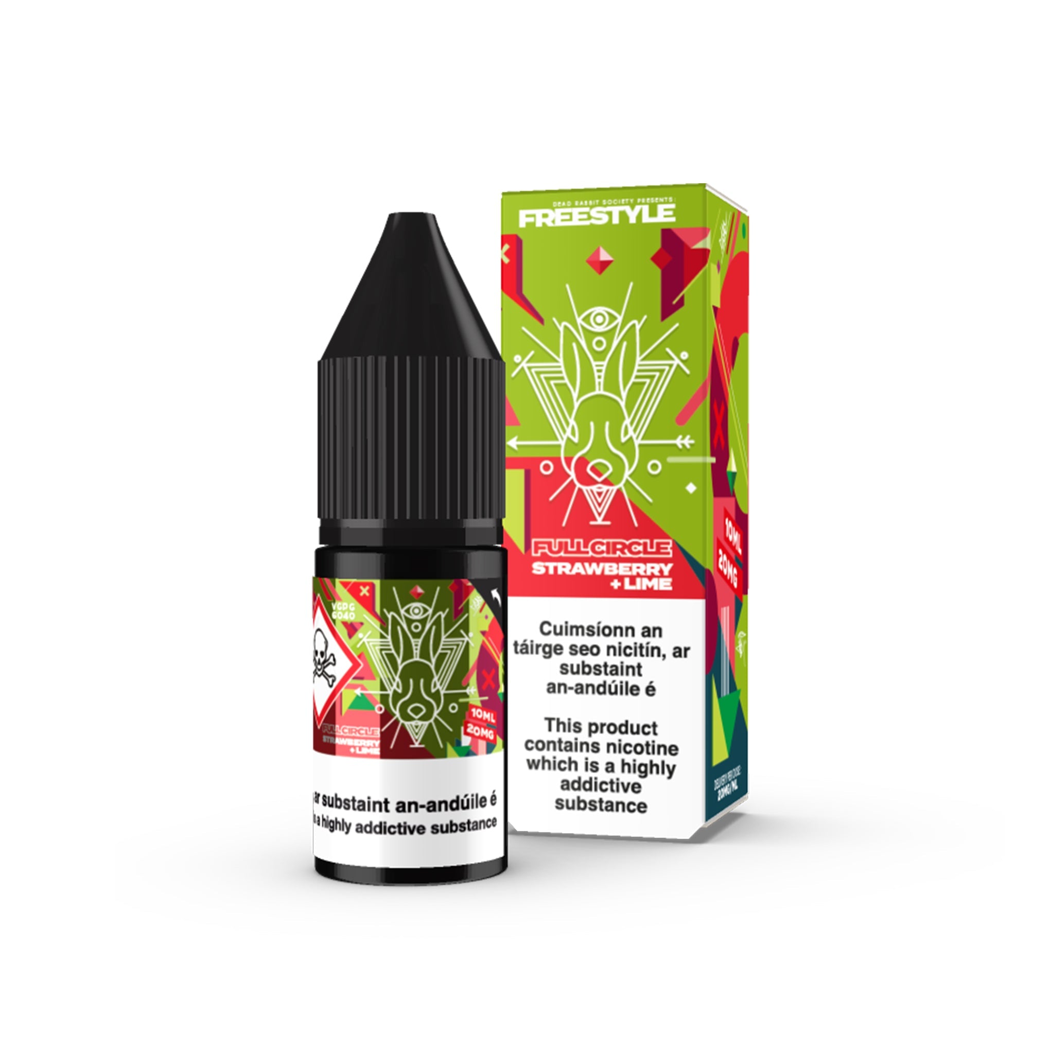 DRS Freestyle Nicotine Salt E-Liquid Full Circle