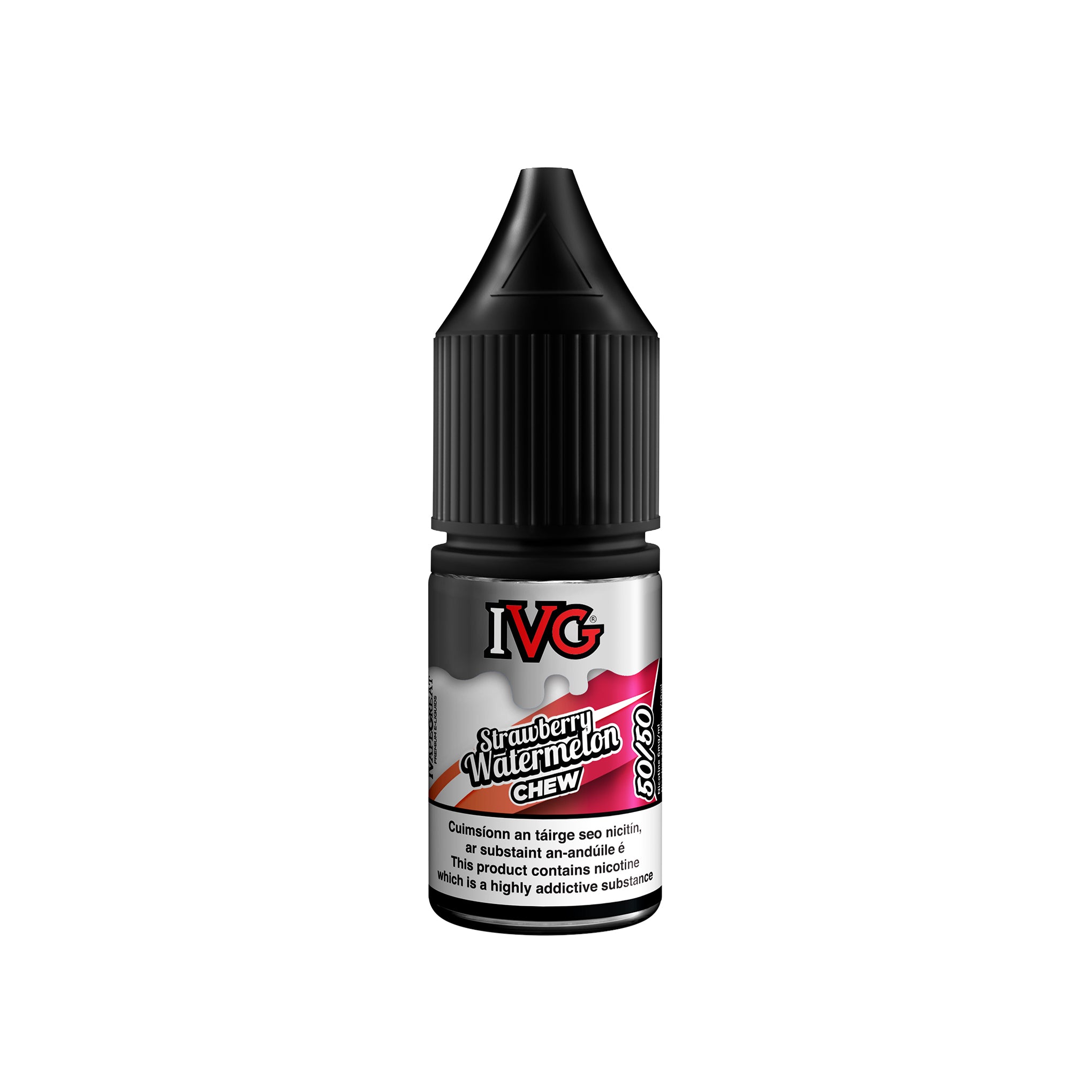 IVG 50/50 Fruit Range E-Liquid Strawberry Watermelon 3MG - Very Low Nicotine 