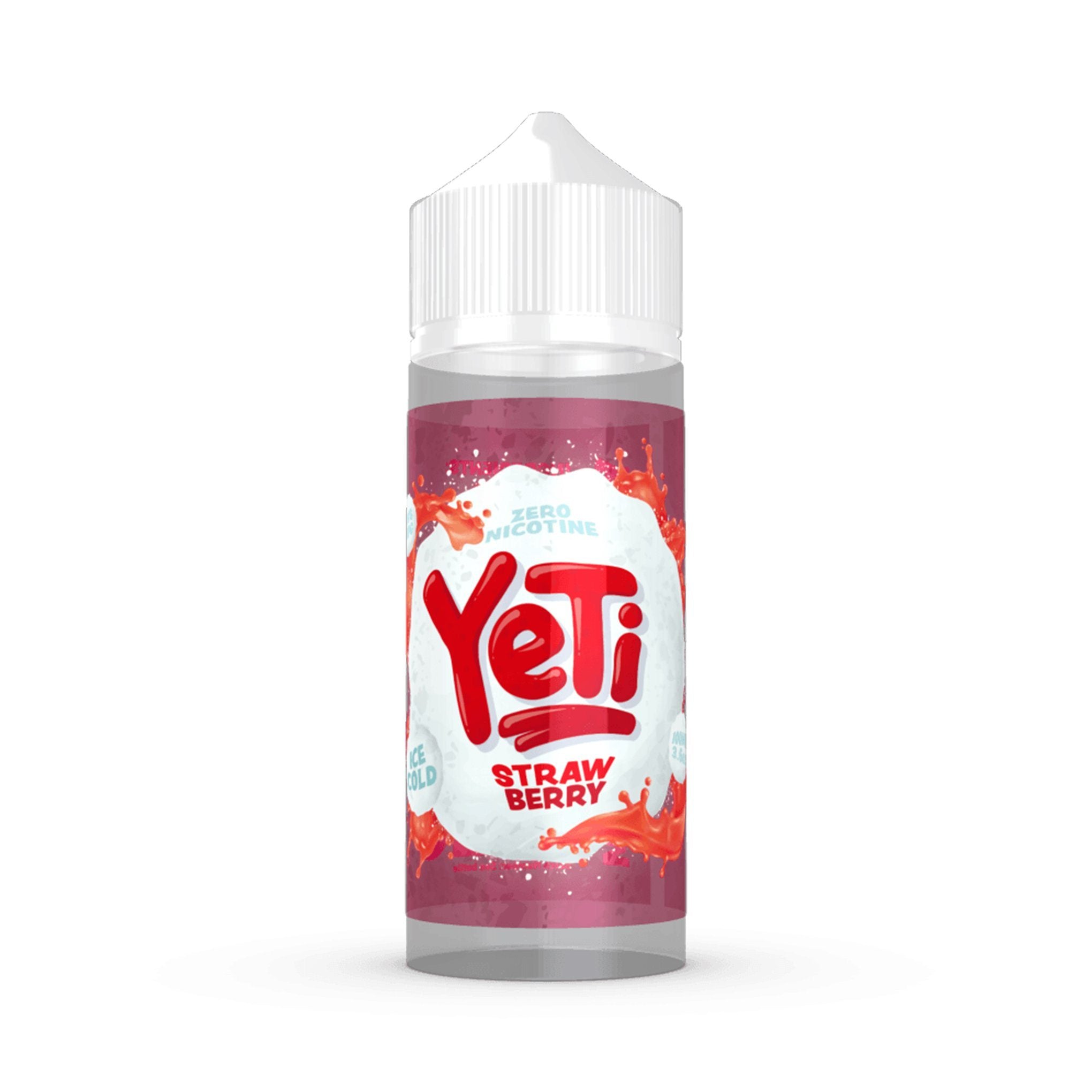 Yeti 100ml Short Fill E-Liquid Strawberry Ice