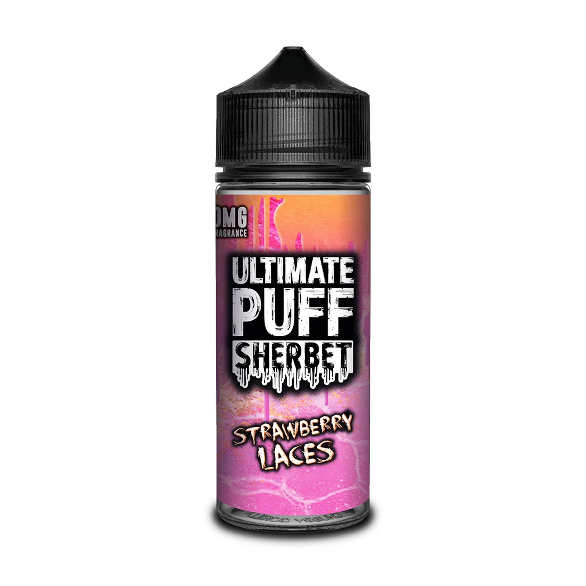 Ultimate Puff Short Fill E-Liquid Strawberry Laces Sherbet