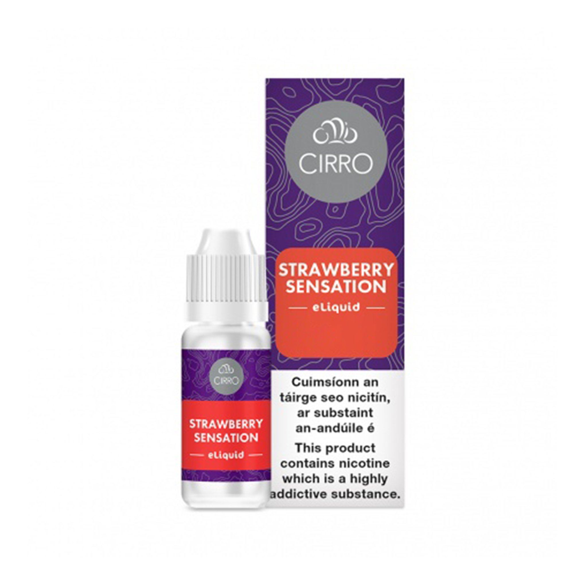 Cirro E-Liquid Strawberry 6MG- Low Nicotine