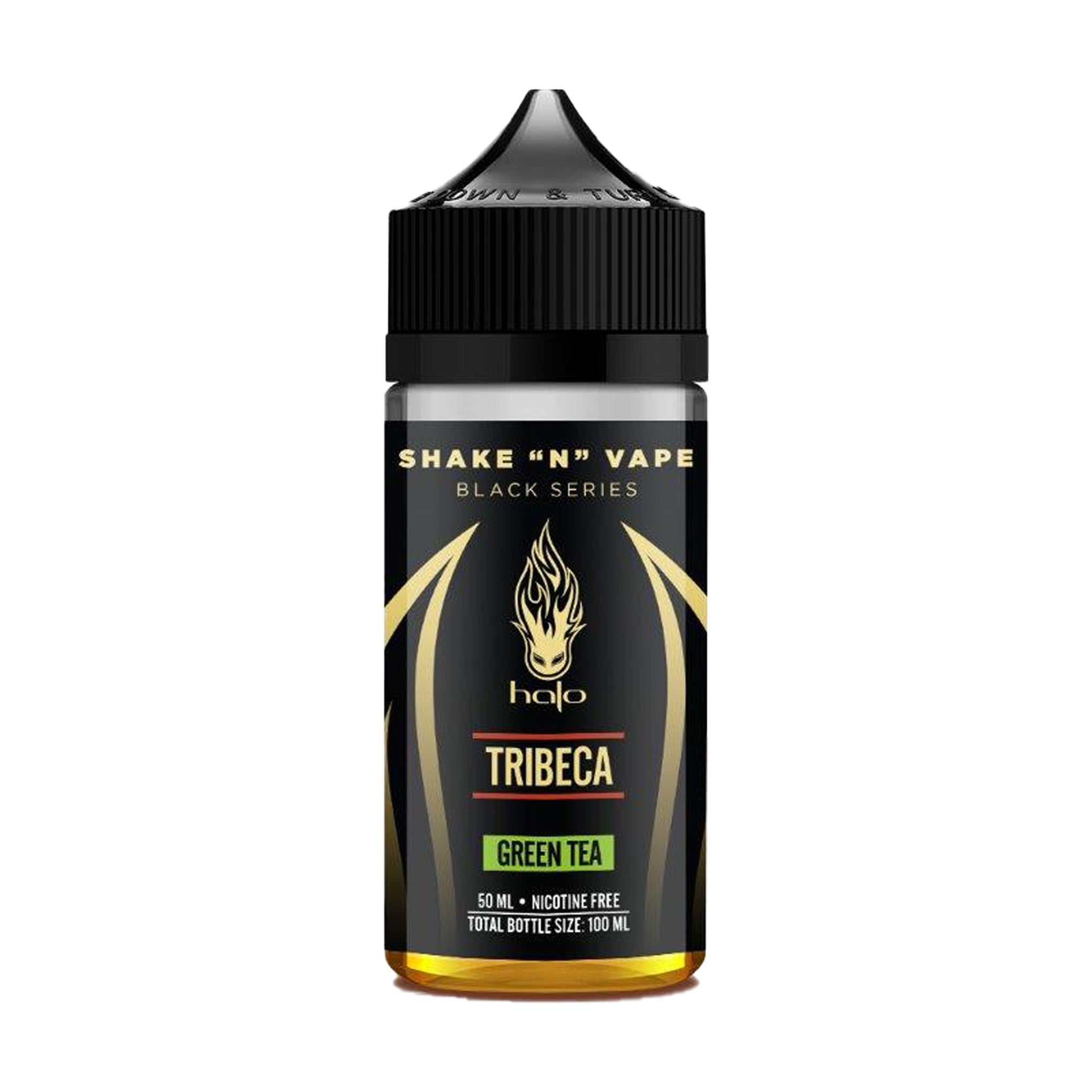 Halo Black Short Fill E-Liquid Tribeca Green Tea