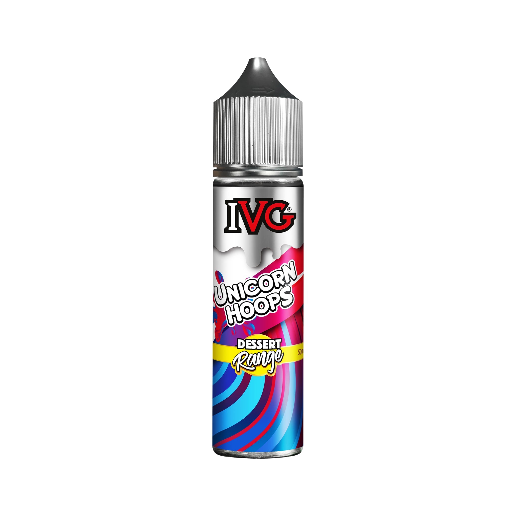 IVG Desserts Range Short Fill E-Liquid Unicorn Hoops
