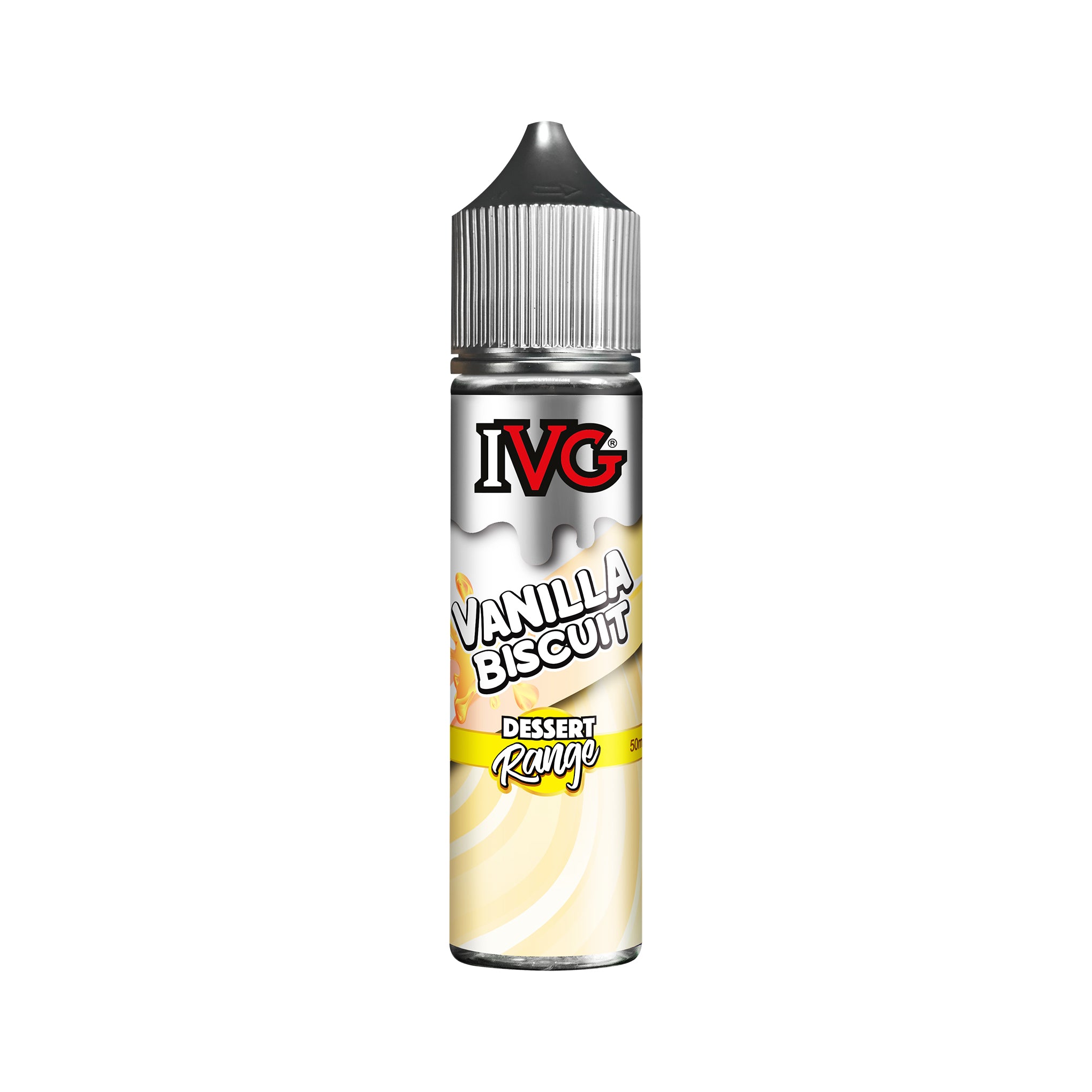 IVG Desserts Range Short Fill E-Liquid Vanilla Biscuit 