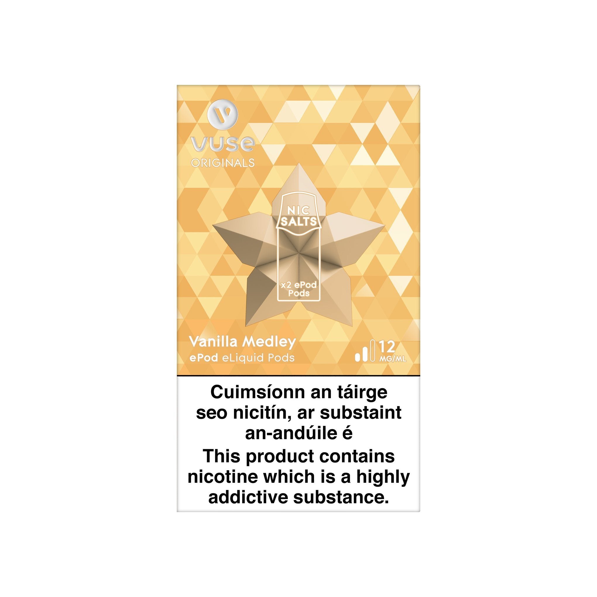 VUSE ePod Cartridges Vanilla Medley 12MG vPro - Medium Nicotine