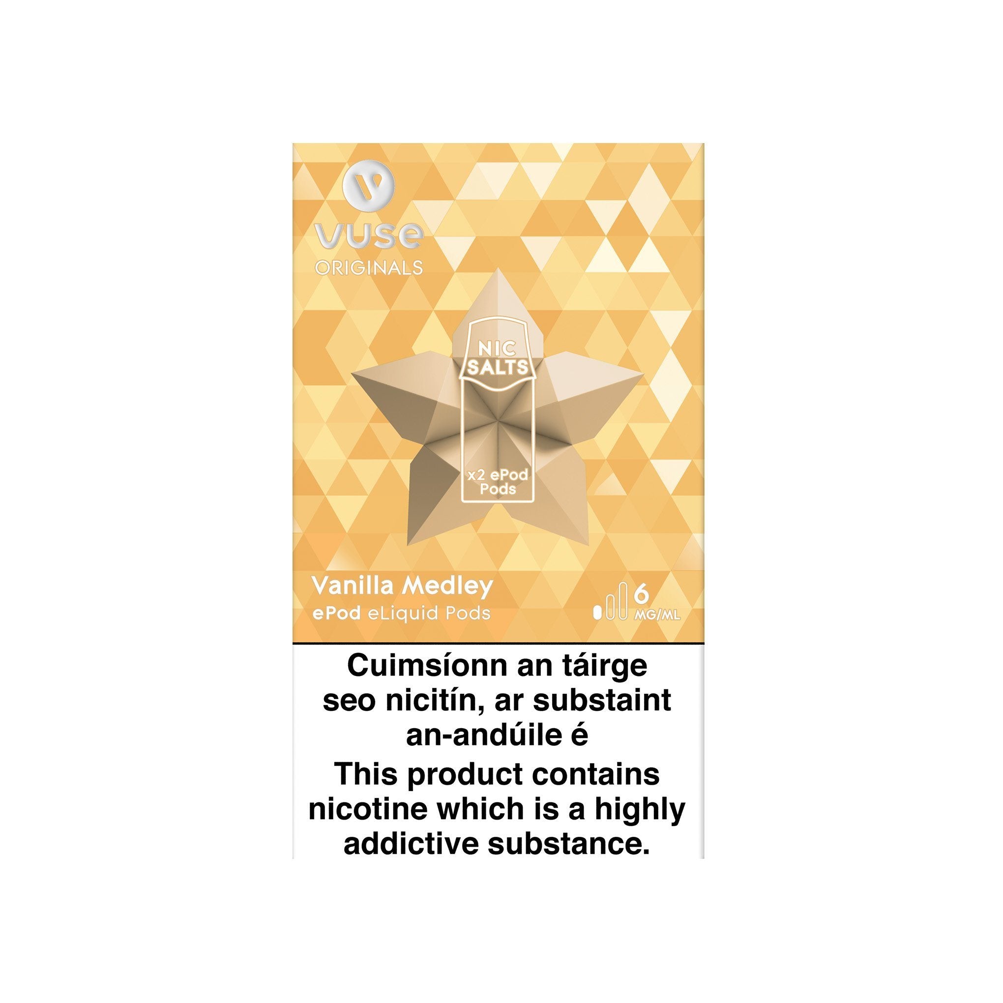 VUSE ePod Cartridges Vanilla Medley 6MG vPro - Low Nicotine