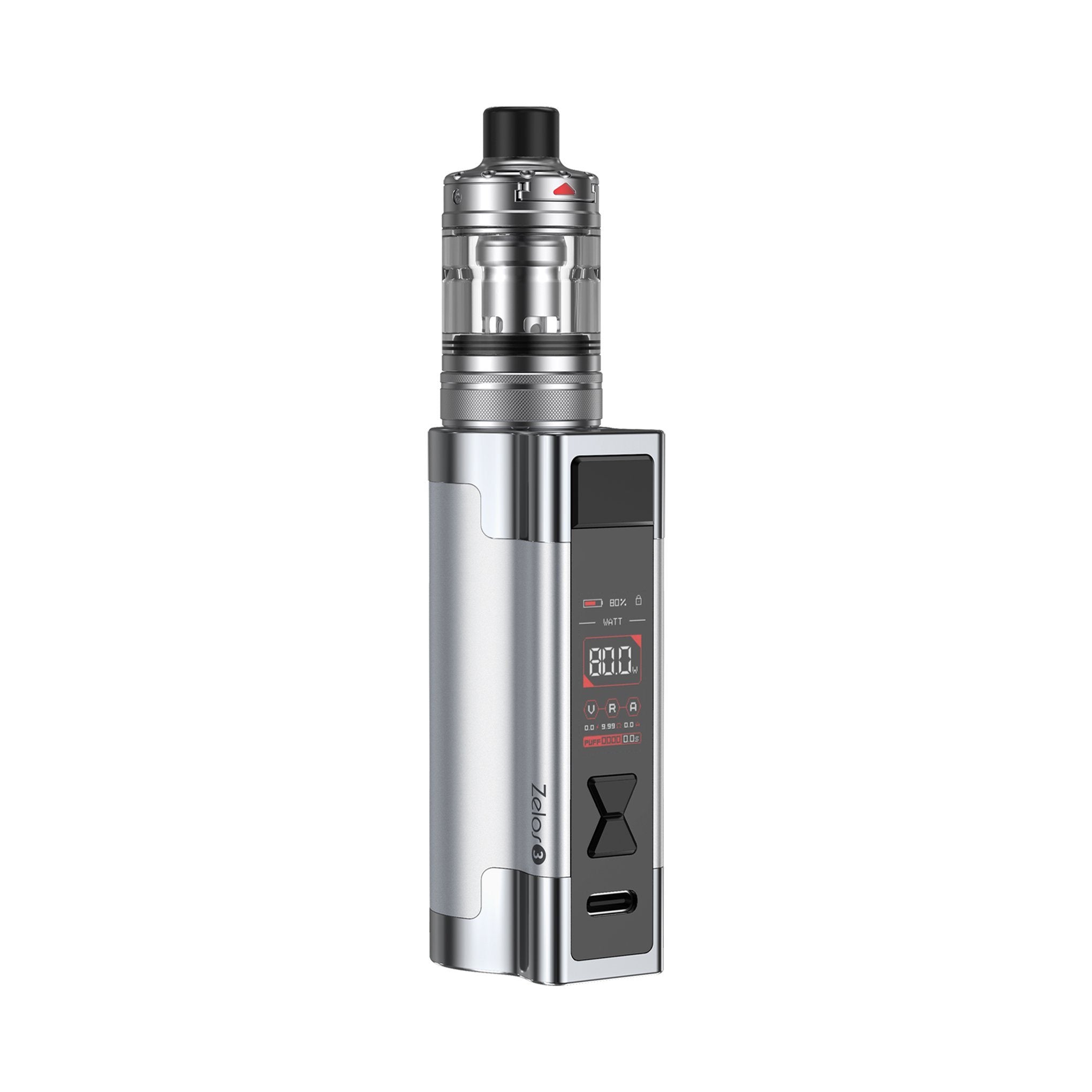 Aspire Zelos 3 Kit Metallic Silver 