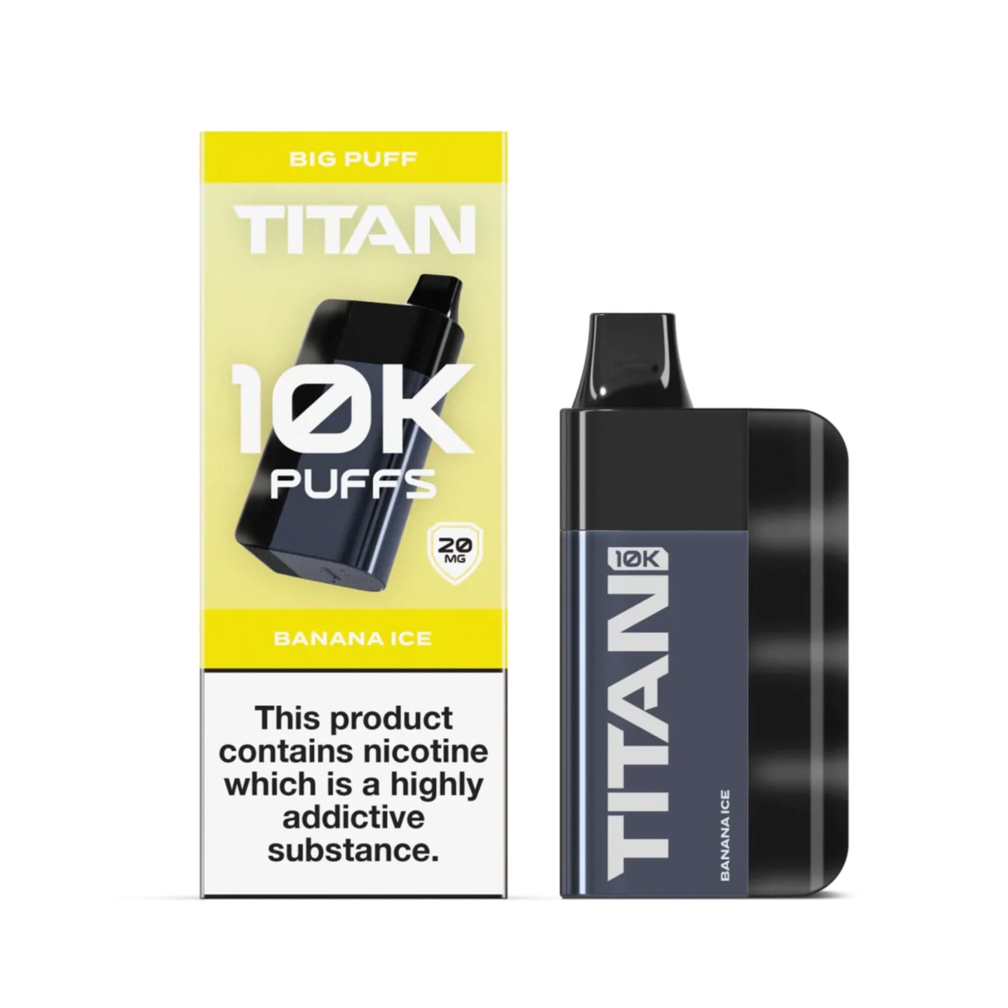 Titan 10K Disposable Vape Kit Banana Ice 