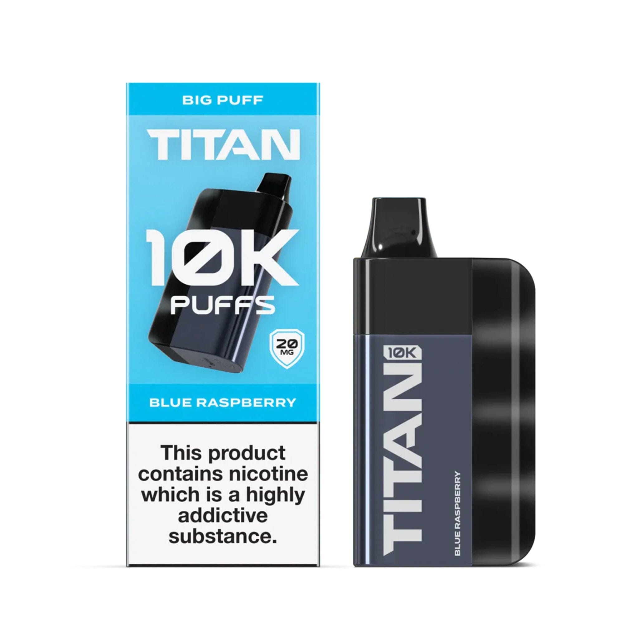 Titan 10K Disposable Vape Kit Blue Raspberry 