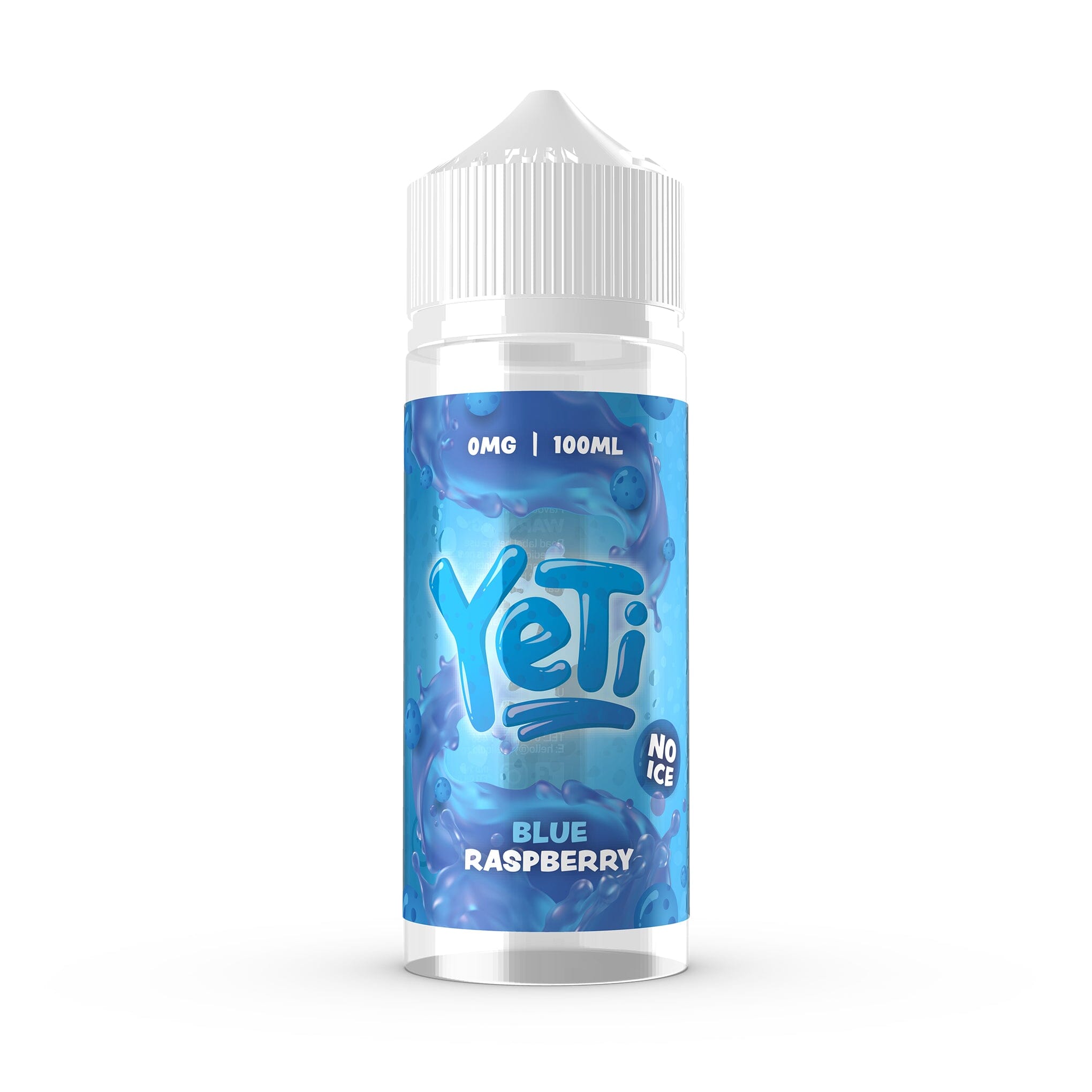 Yeti Defrosted (No Ice) Short Fill E-Liquid Blue Raspberry 