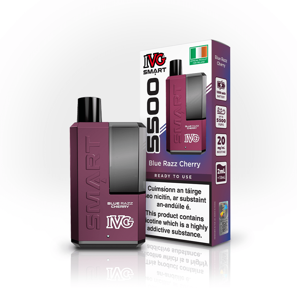 IVG Smart 5500 Disposable Kit Blue Razz Cherry 