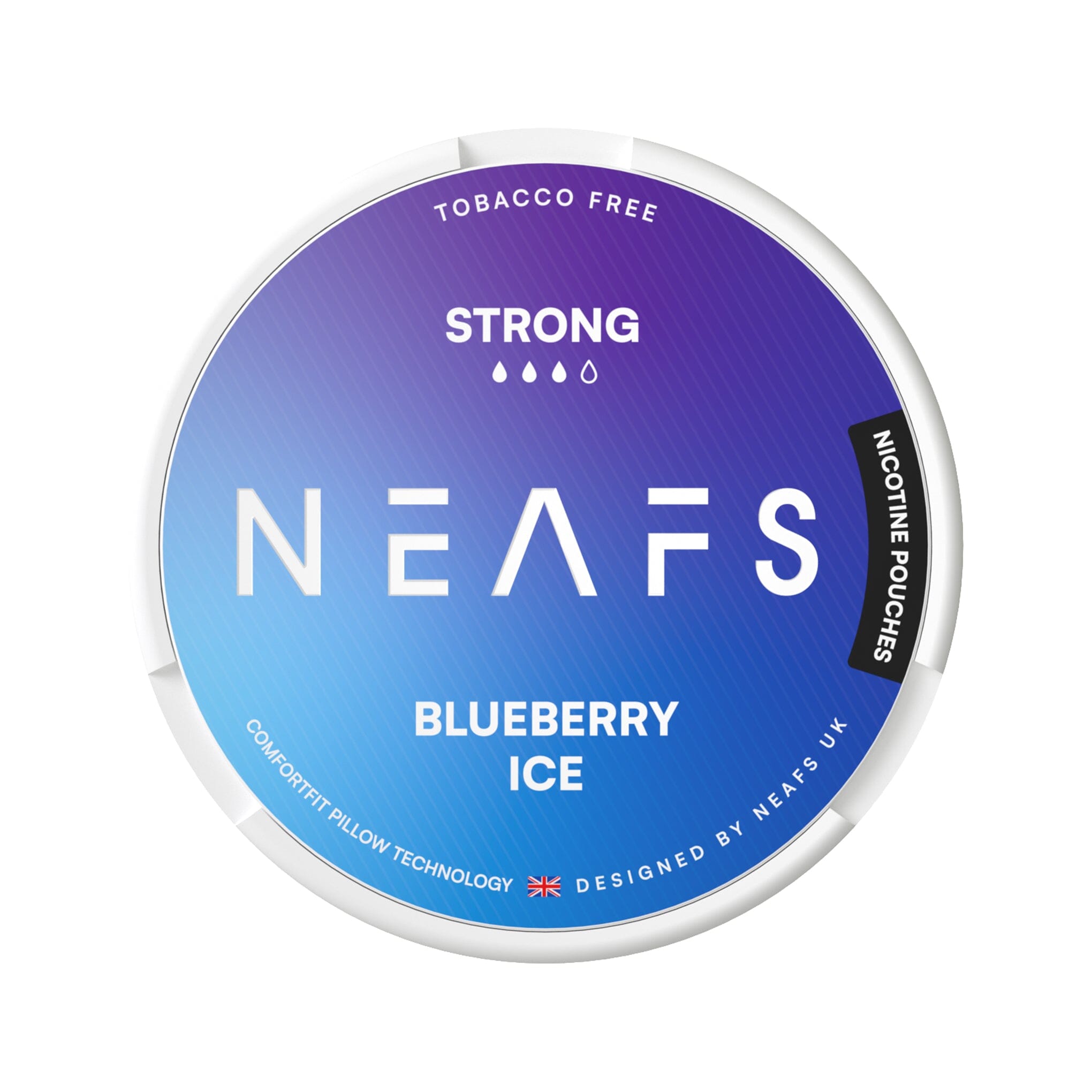 NEAFS Nicotine Pouches Blueberry Ice Strong 