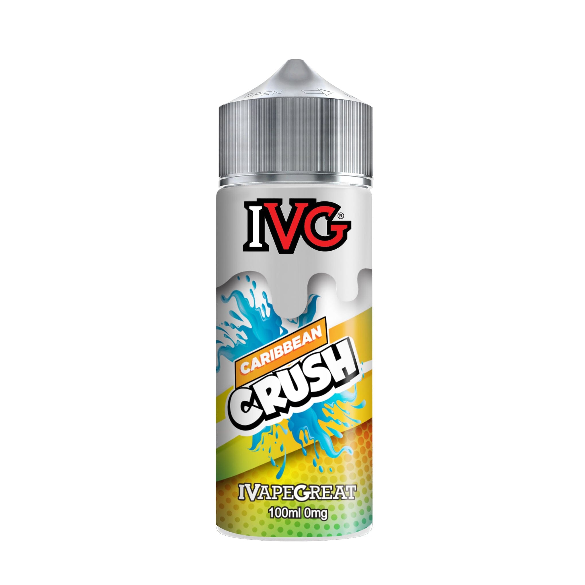 IVG 100ML Short FIll E-Liquid Caribbean Crush 