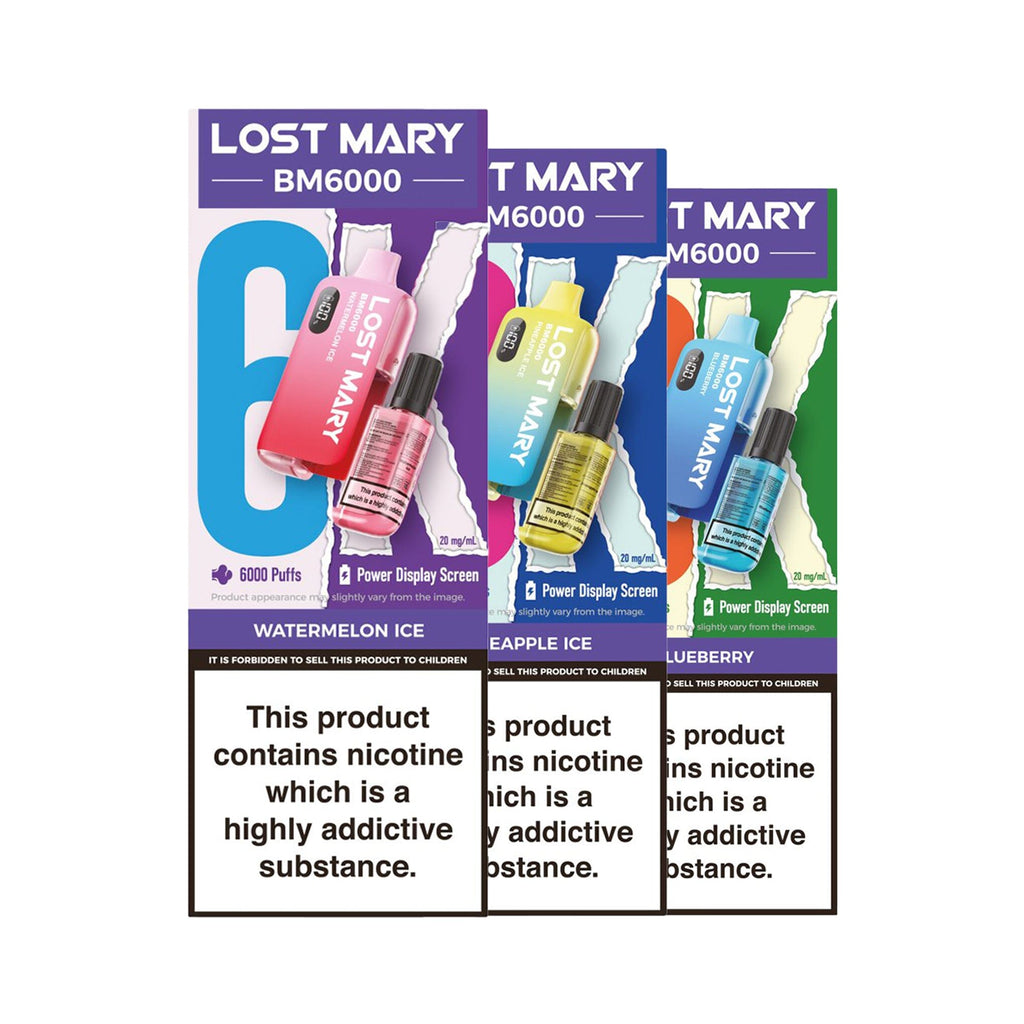 elfbar elfa master akku Watermelon Ice Lost Mary BM6000 Prefilled Vape Kit 5 Pack – Buy Vapes Bulk main image 0