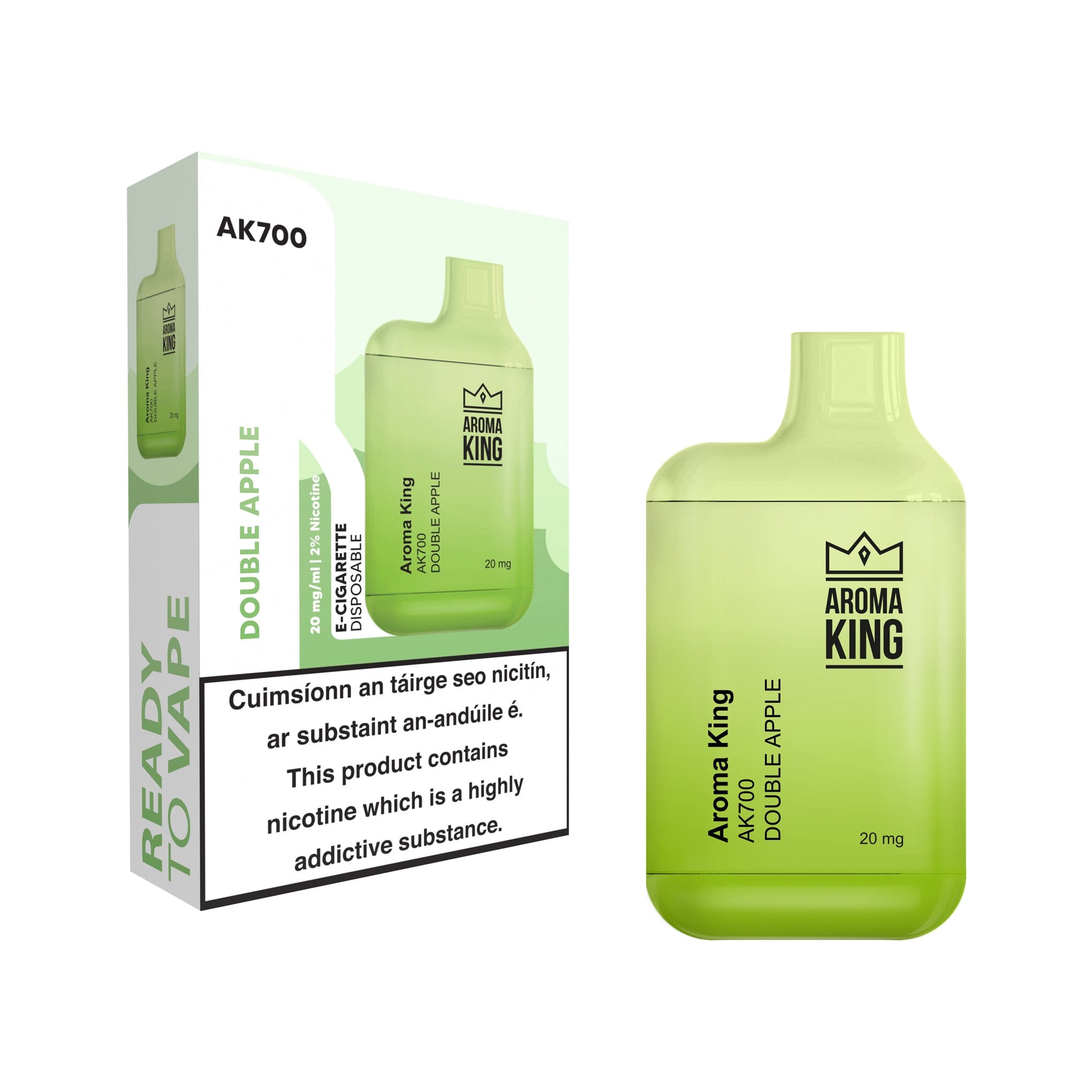 Aroma King AK700 Disposable Vape Double Apple 