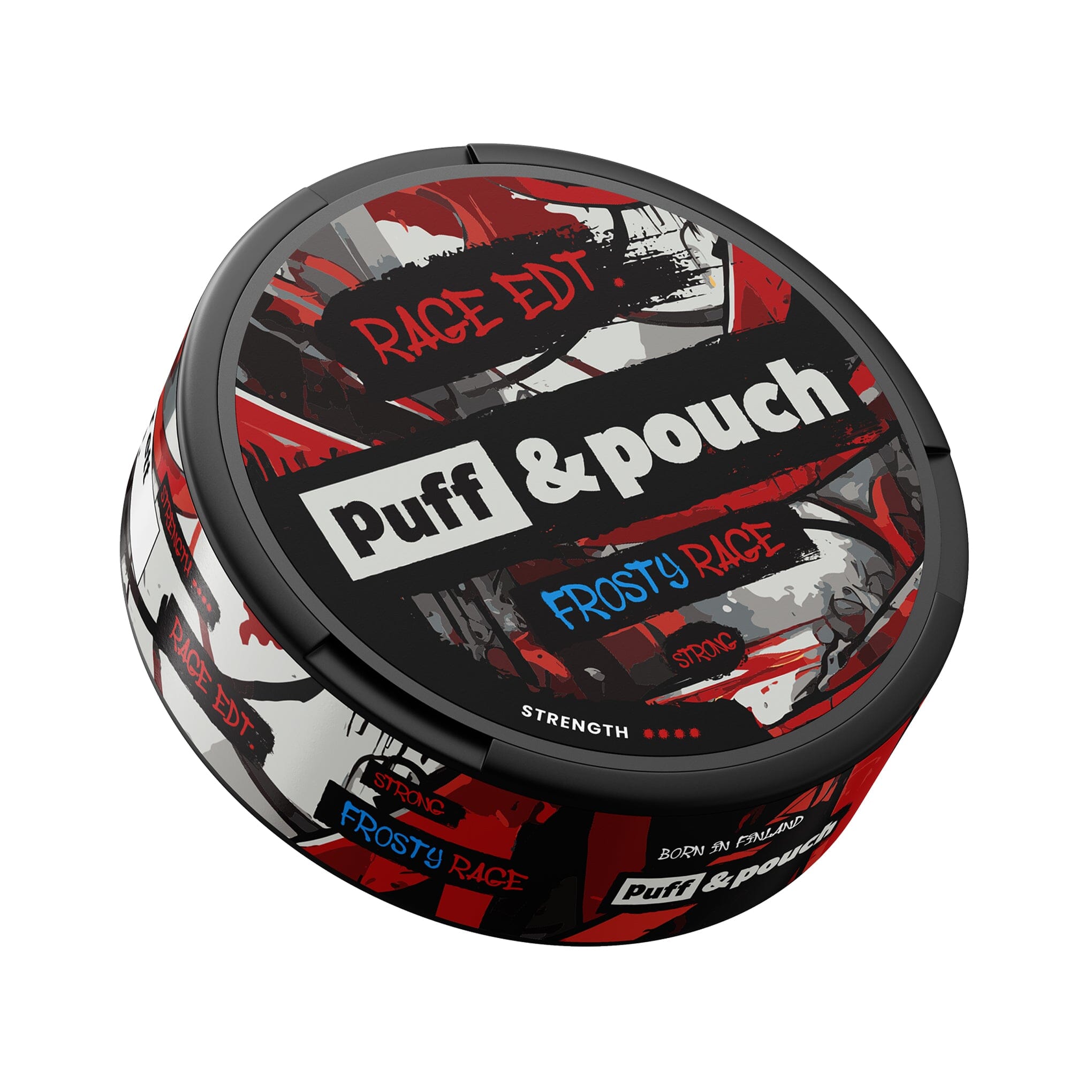 Puff & Pouch Nicotine Pouches Rage Edt: Frosty Rage 16MG 