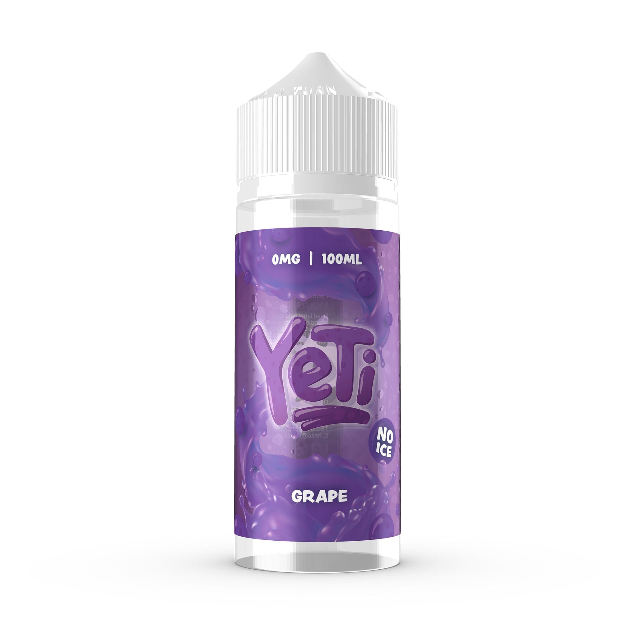 Yeti Defrosted (No Ice) Short Fill E-Liquid Grape 