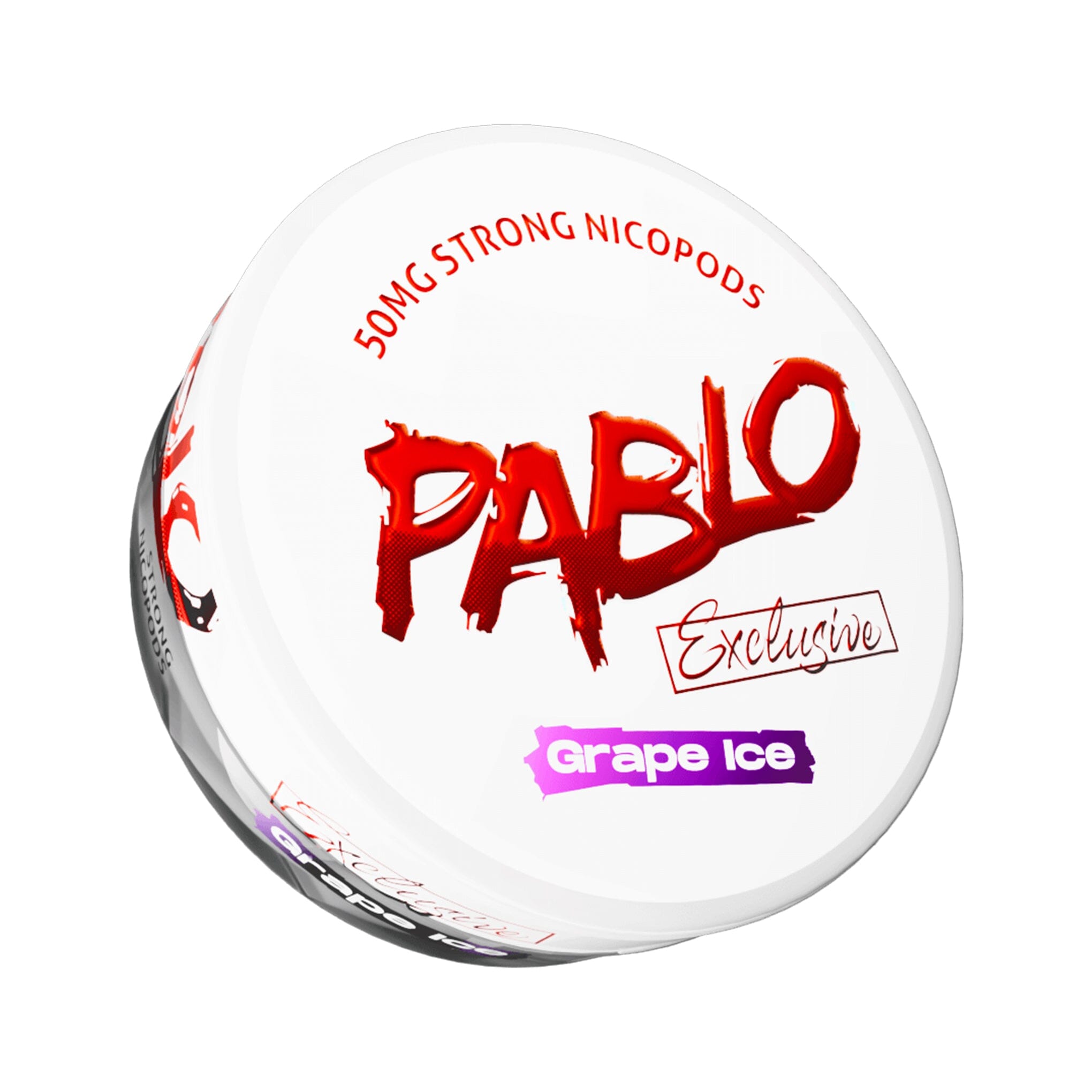 PABLO Exclusive Nicotine Pouches Grape Ice 50MG/G 