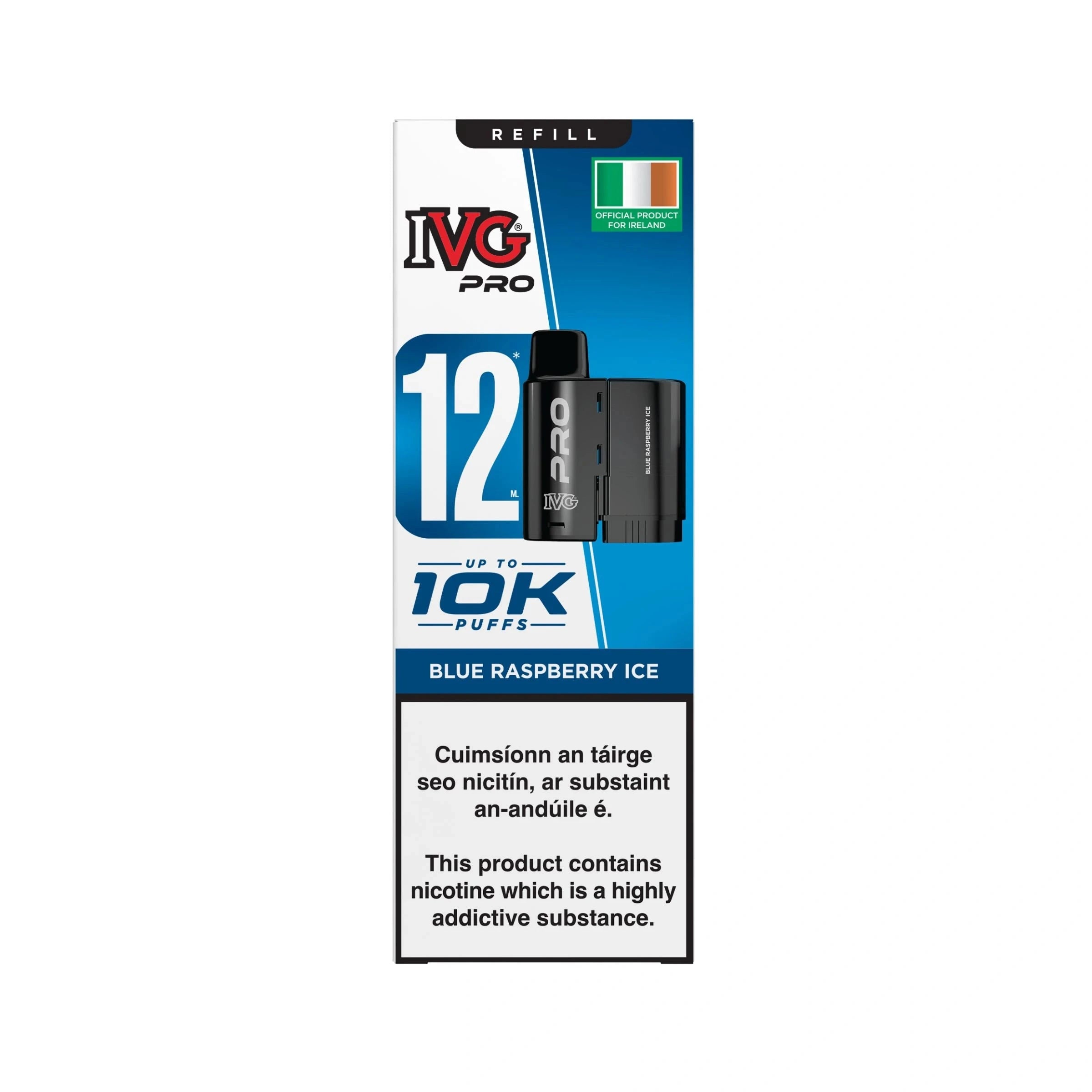 IVG PRO 12K Refills Blue Raspberry Ice 