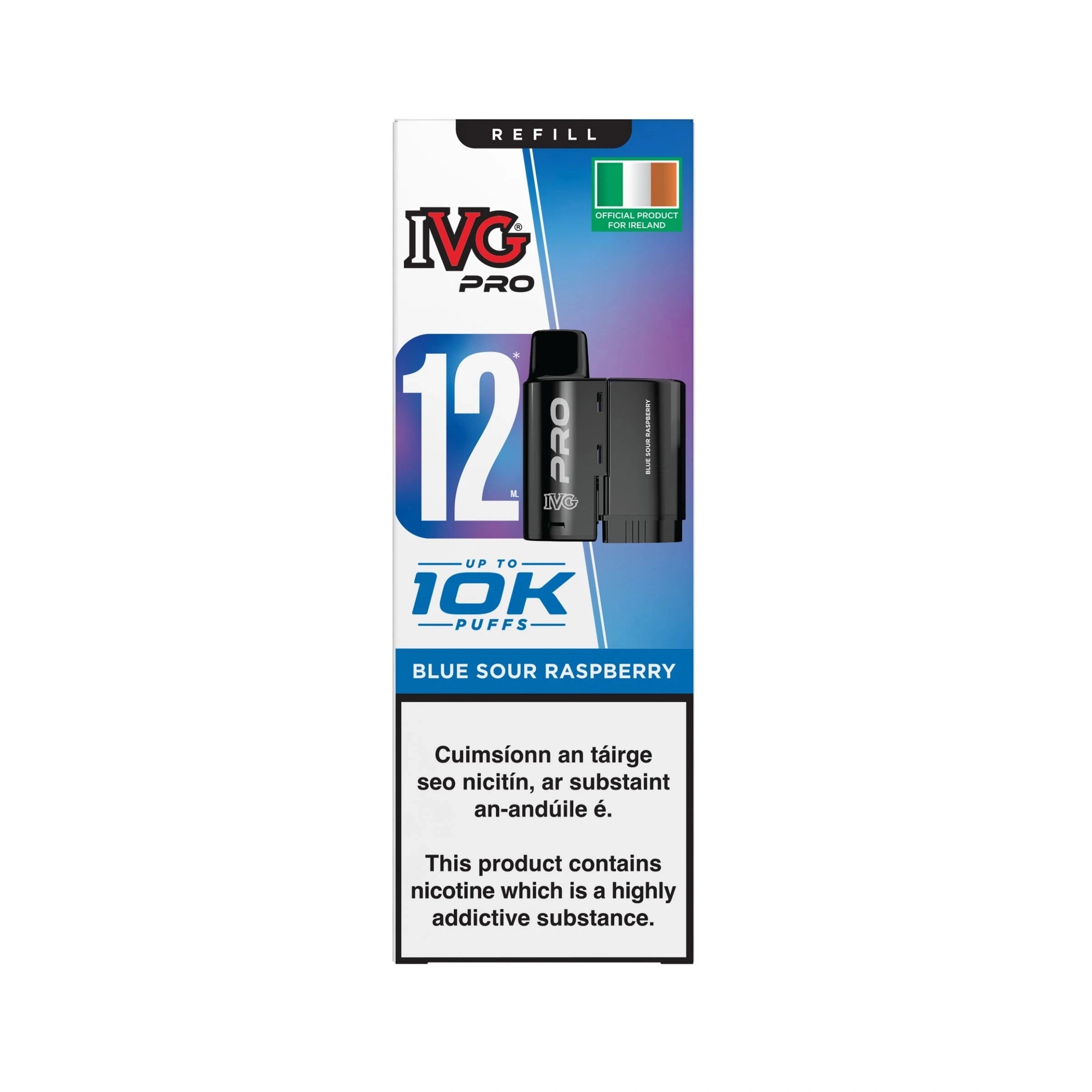 IVG PRO 12K Refills Blue Sour Raspberry 