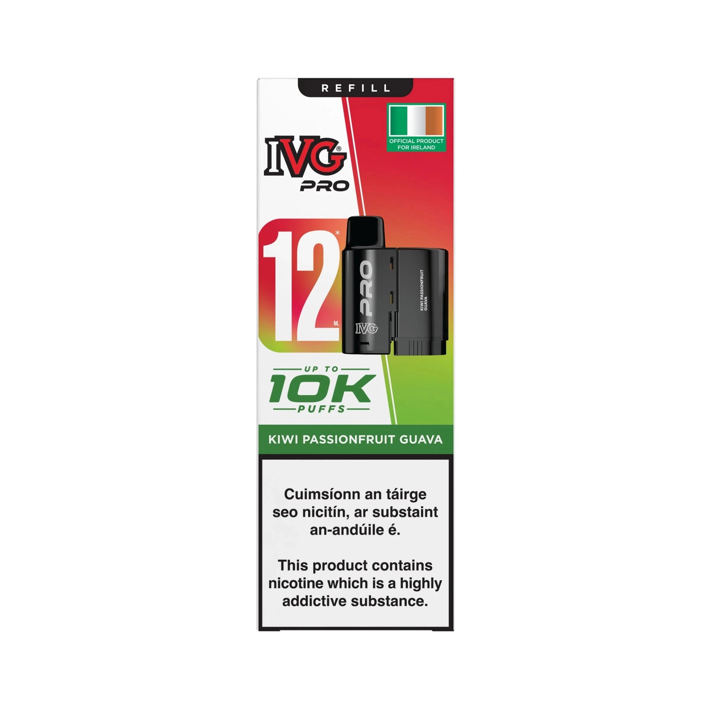 IVG PRO 12K Refills Kiwi Passionfruit Guava 