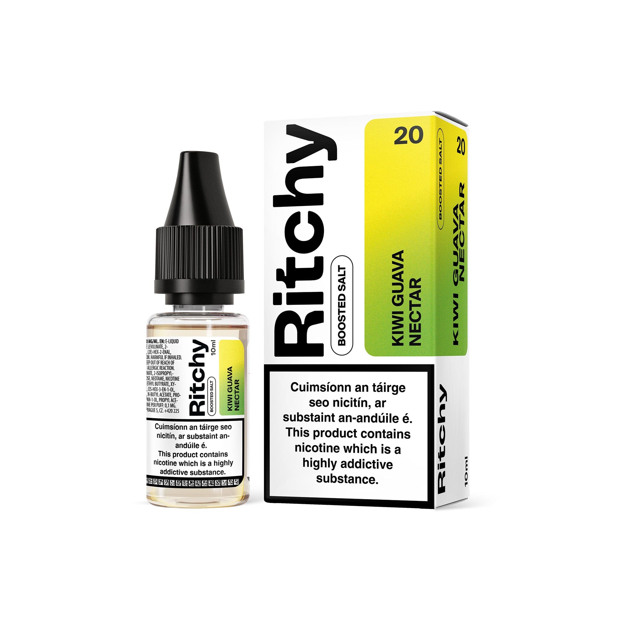 Ritchy Nicotine Salt E-Liquid by Liqua Kiwi Guava Nectar 20MG - High Nicotine 