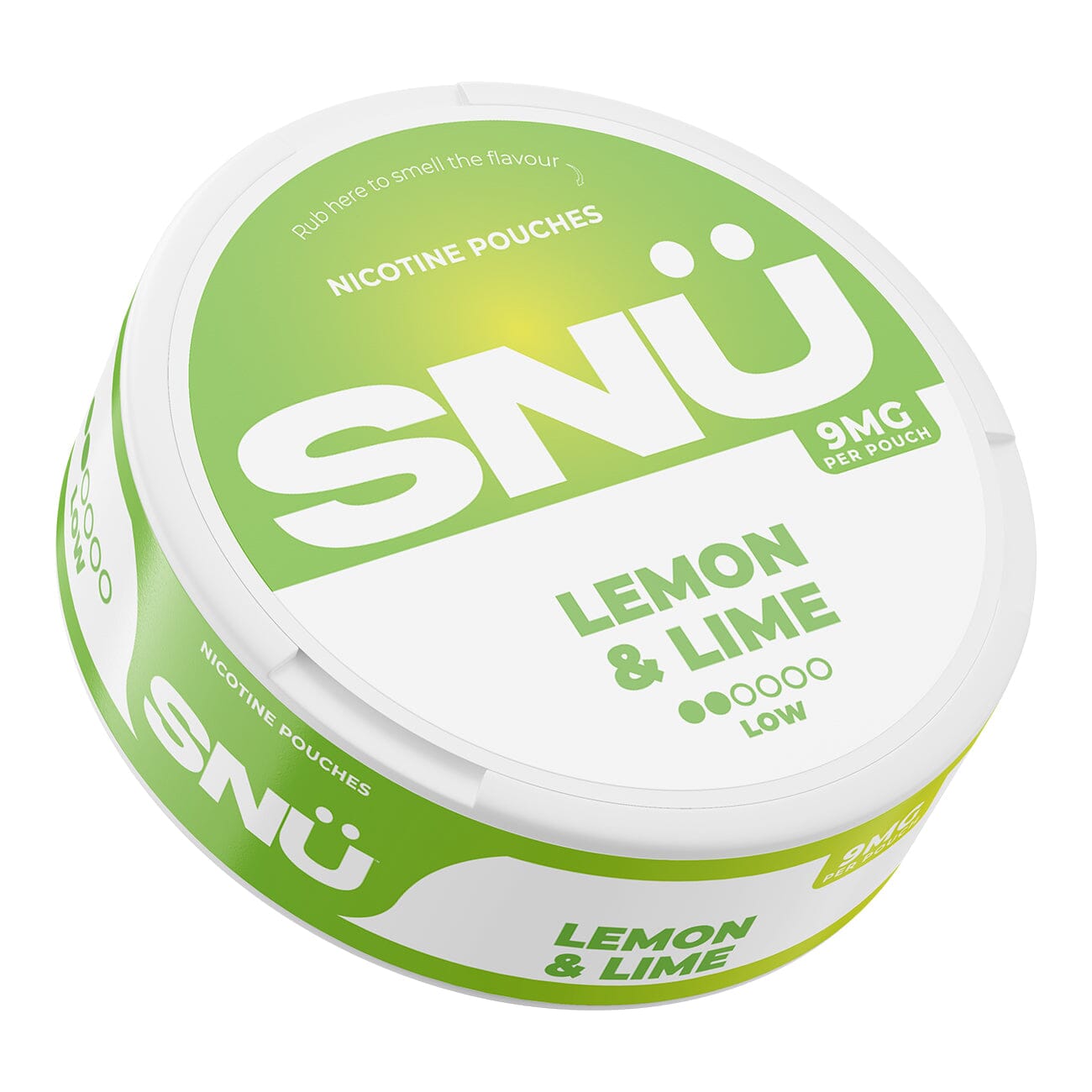 SNU Nicotine Pouches Lemon & Lime 9MG/Pouch 