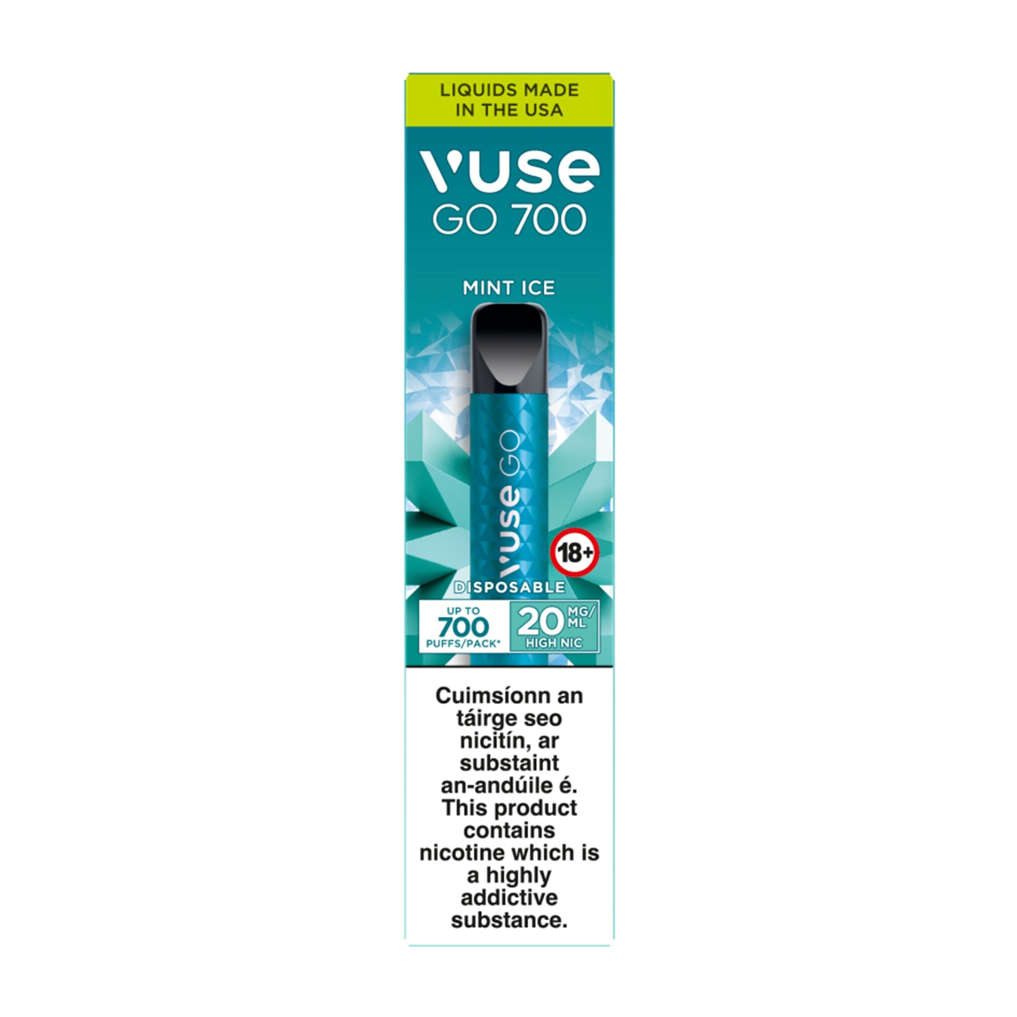 Vuse GO 700 Disposable Vape Mint Ice 