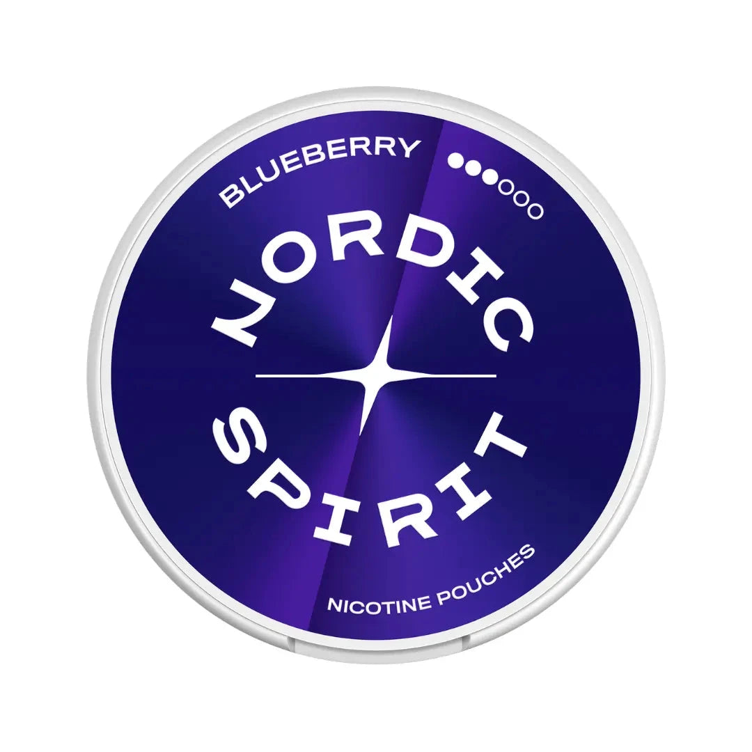 Nordic Spirit Nicotine Pouches Blueberry Regular (5.6mg) 